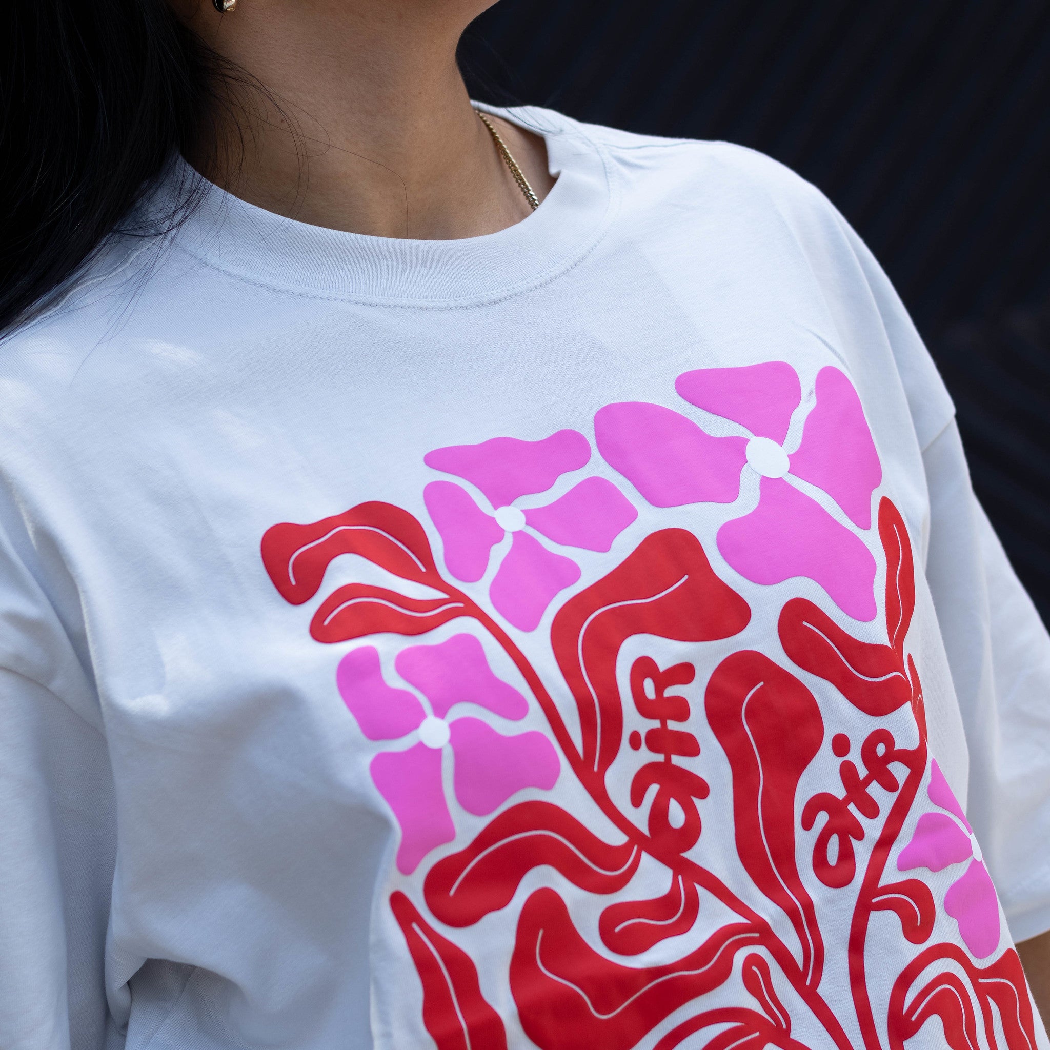 NIKE TEE AF1 PLANT WHITE