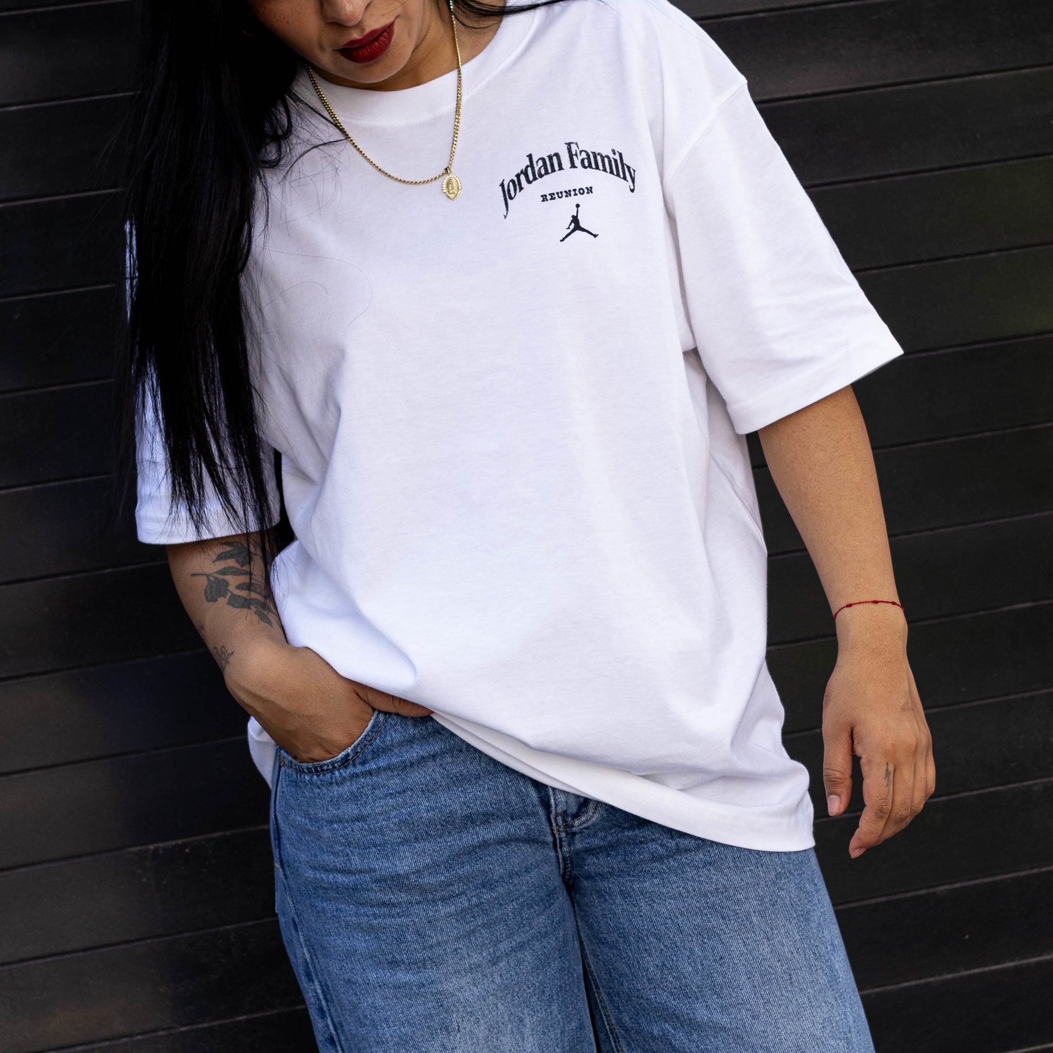 JORDAN TEE WHITE TREE JORDANS W