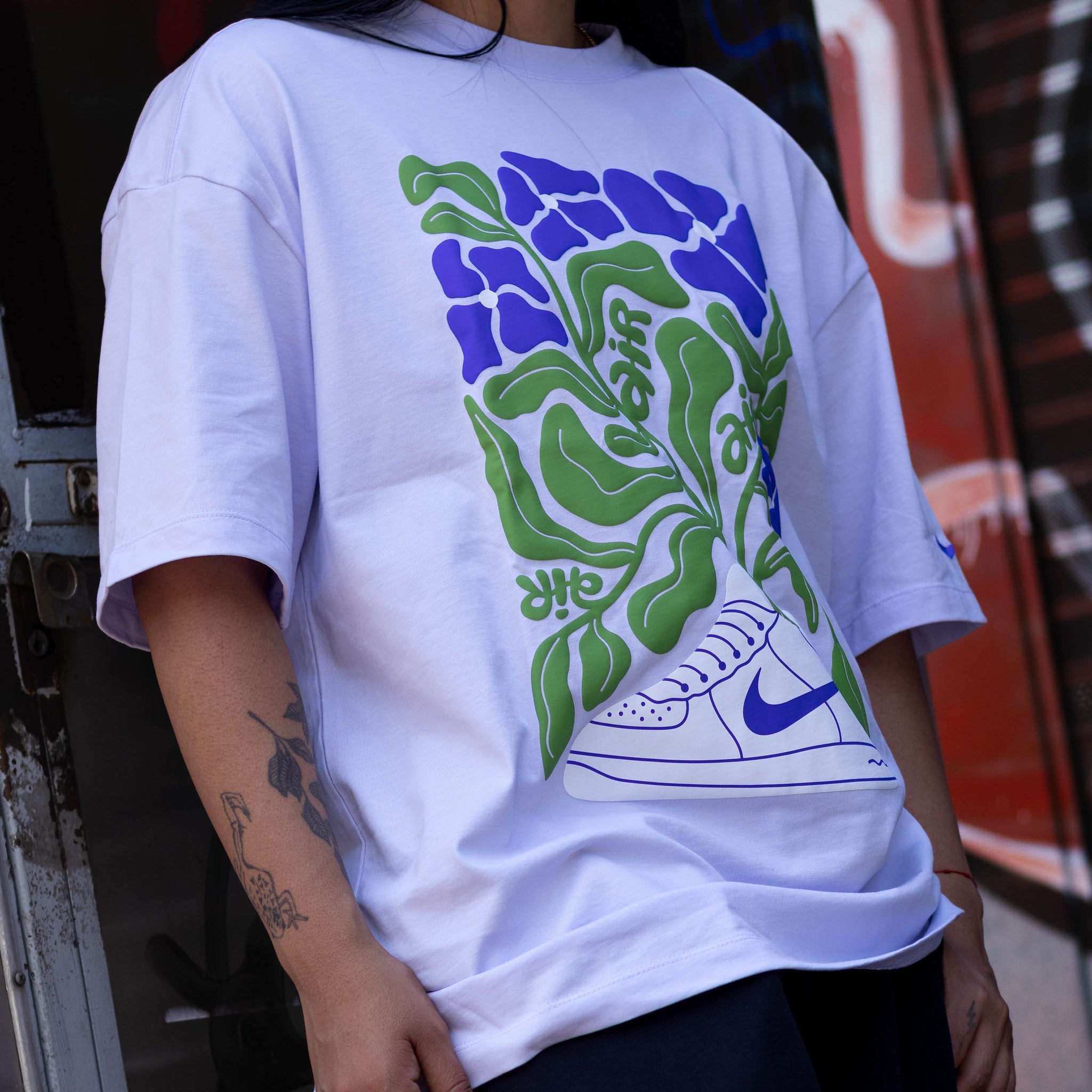 NIKE TEE AF1 PLANT PURPLE