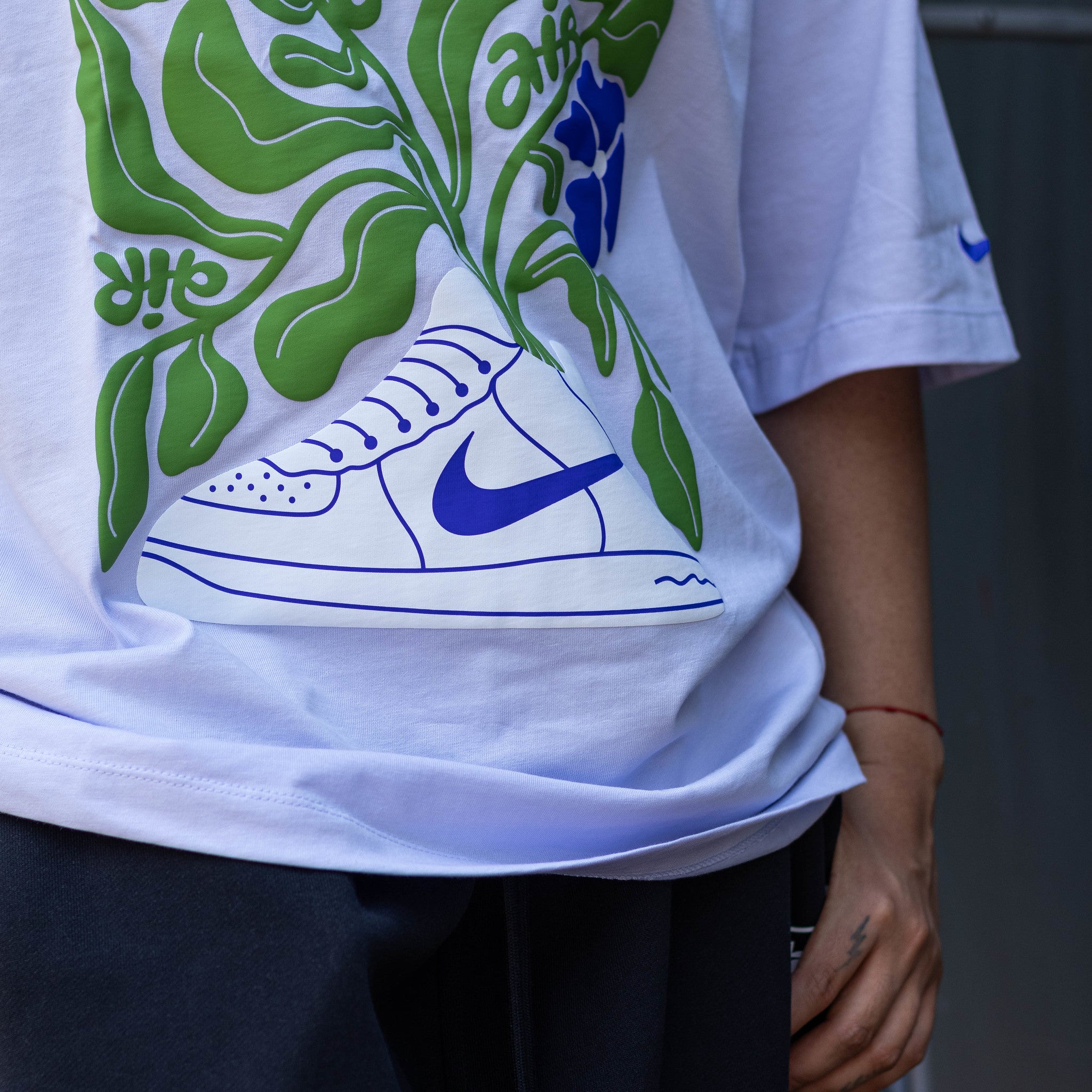 NIKE TEE AF1 PLANT PURPLE