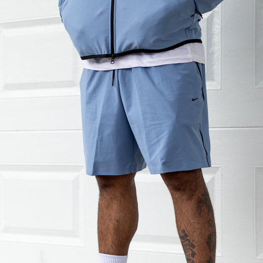 NIKE TECH SHORT KNIT BLUE