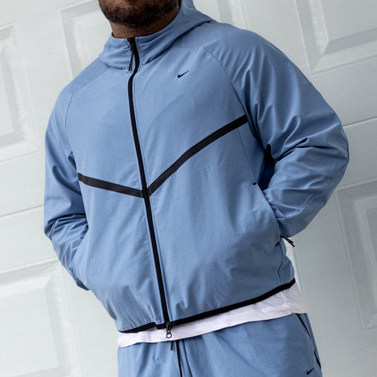 NIKE TECH JACKET KNIT BLUE  ZIP