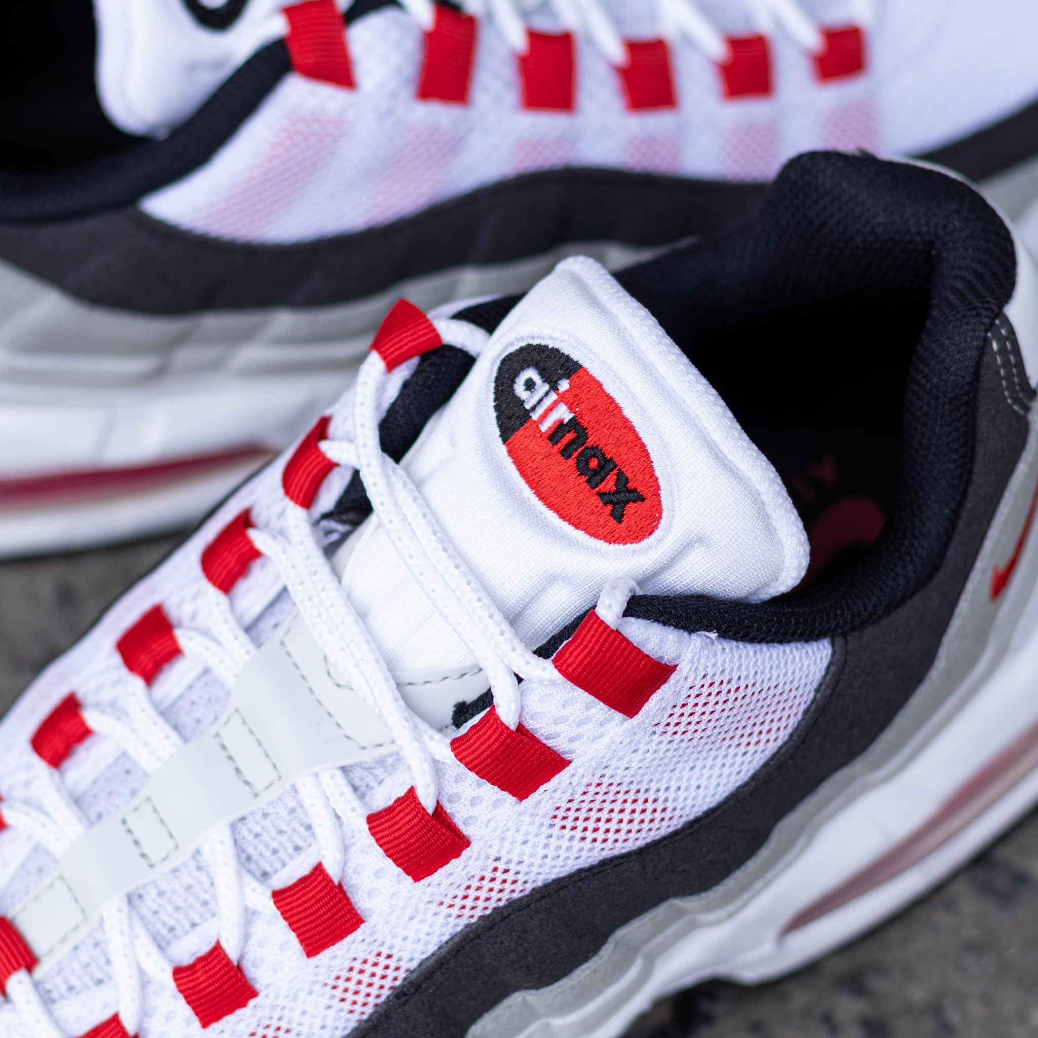 NIKE AIR MAX 95 BIG BUBBLE COMET RED