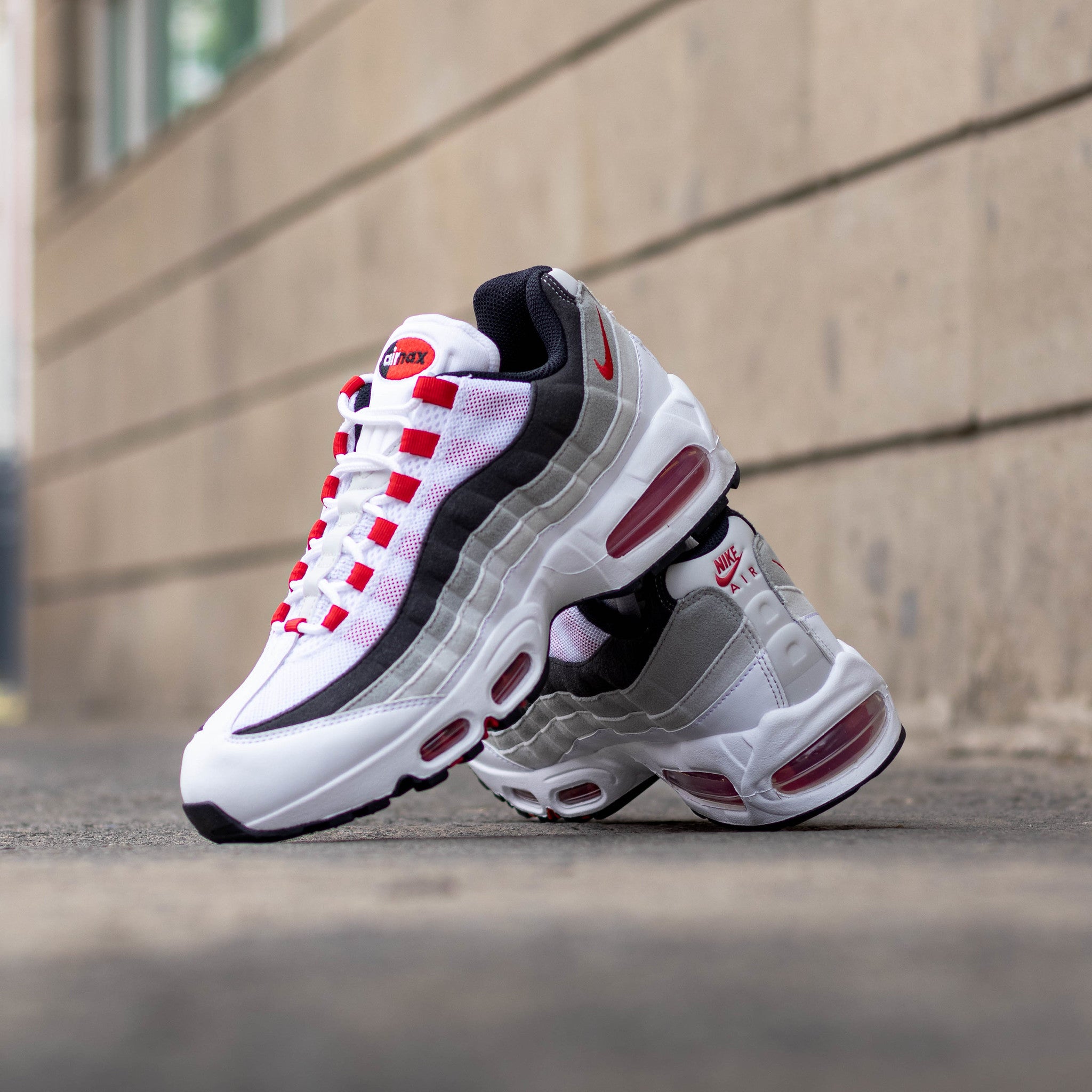 NIKE AIR MAX 95 BIG BUBBLE COMET RED