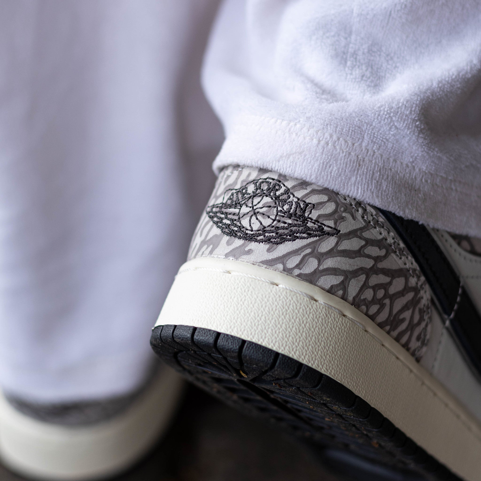 AIR JORDAN 1 LOW DEEP PEWTER GS