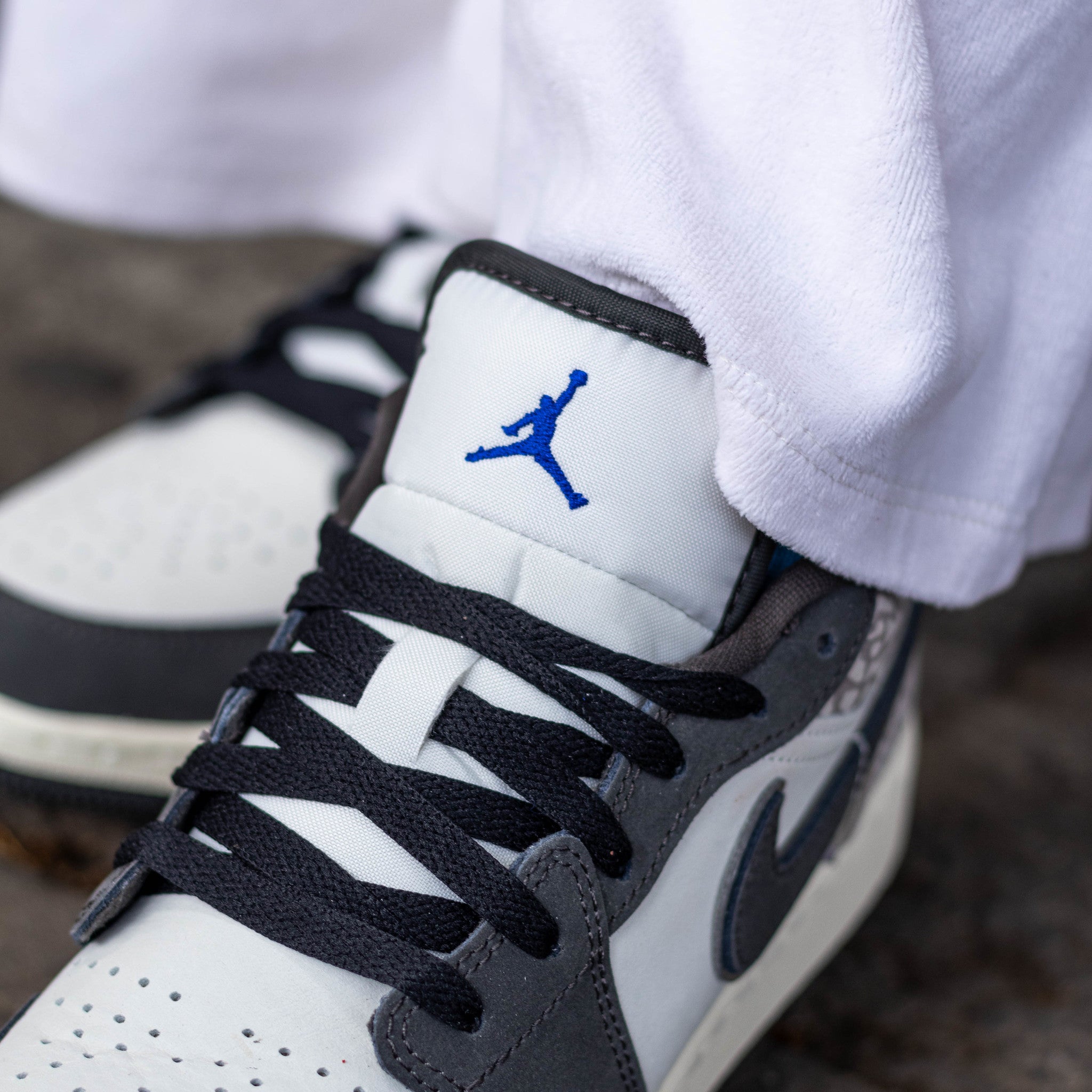 AIR JORDAN 1 LOW DEEP PEWTER GS