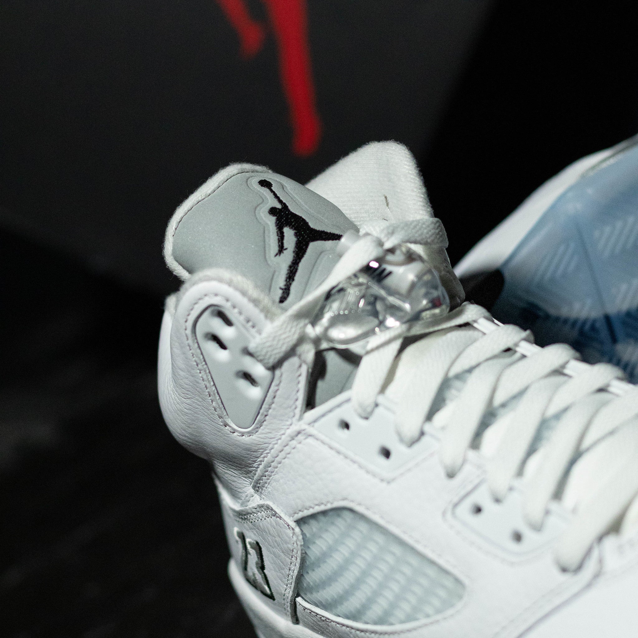 AIR JORDAN 5 WHITE METALLIC GS