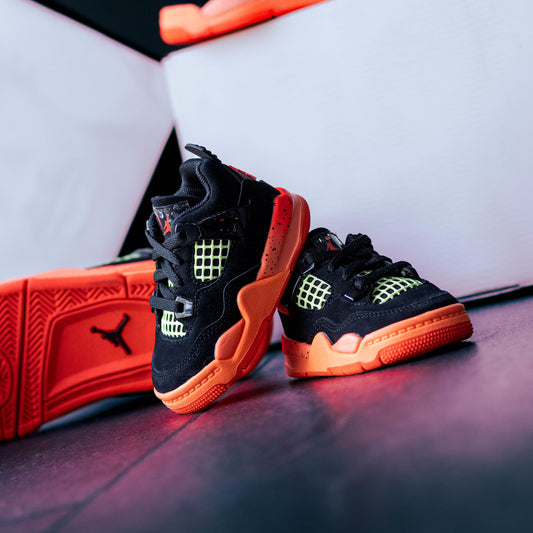 AIR JORDAN 4 BLACK INFRARED VOLT TD