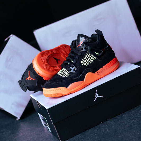 AIR JORDAN 4 BLACK INFRARED VOLT PS