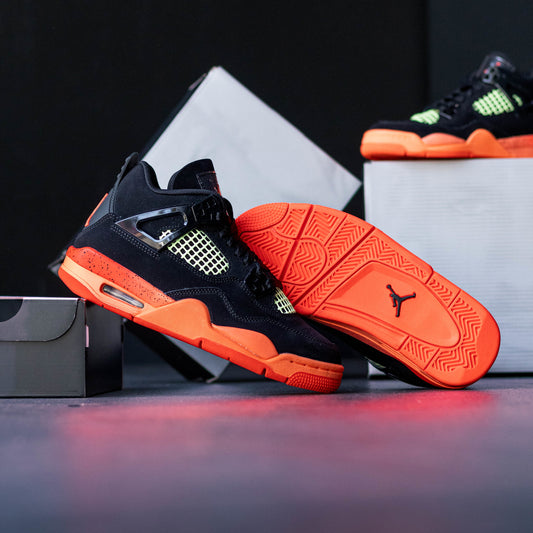 AIR JORDAN 4 BLACK INFRARED VOLT GS
