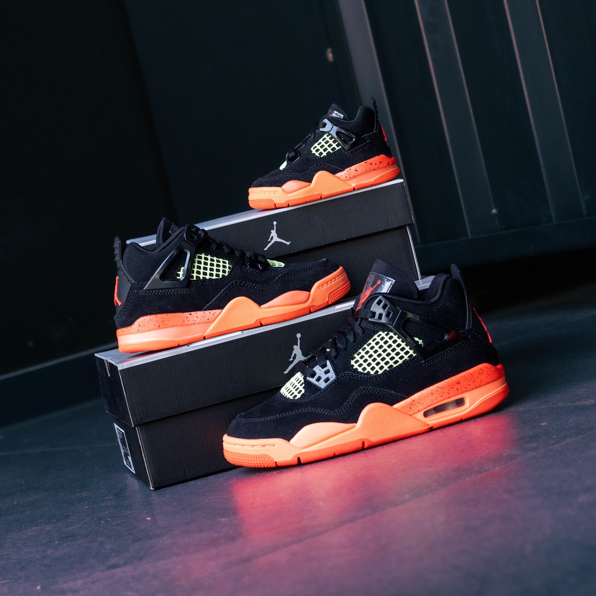AIR JORDAN 4 BLACK INFRARED VOLT TD