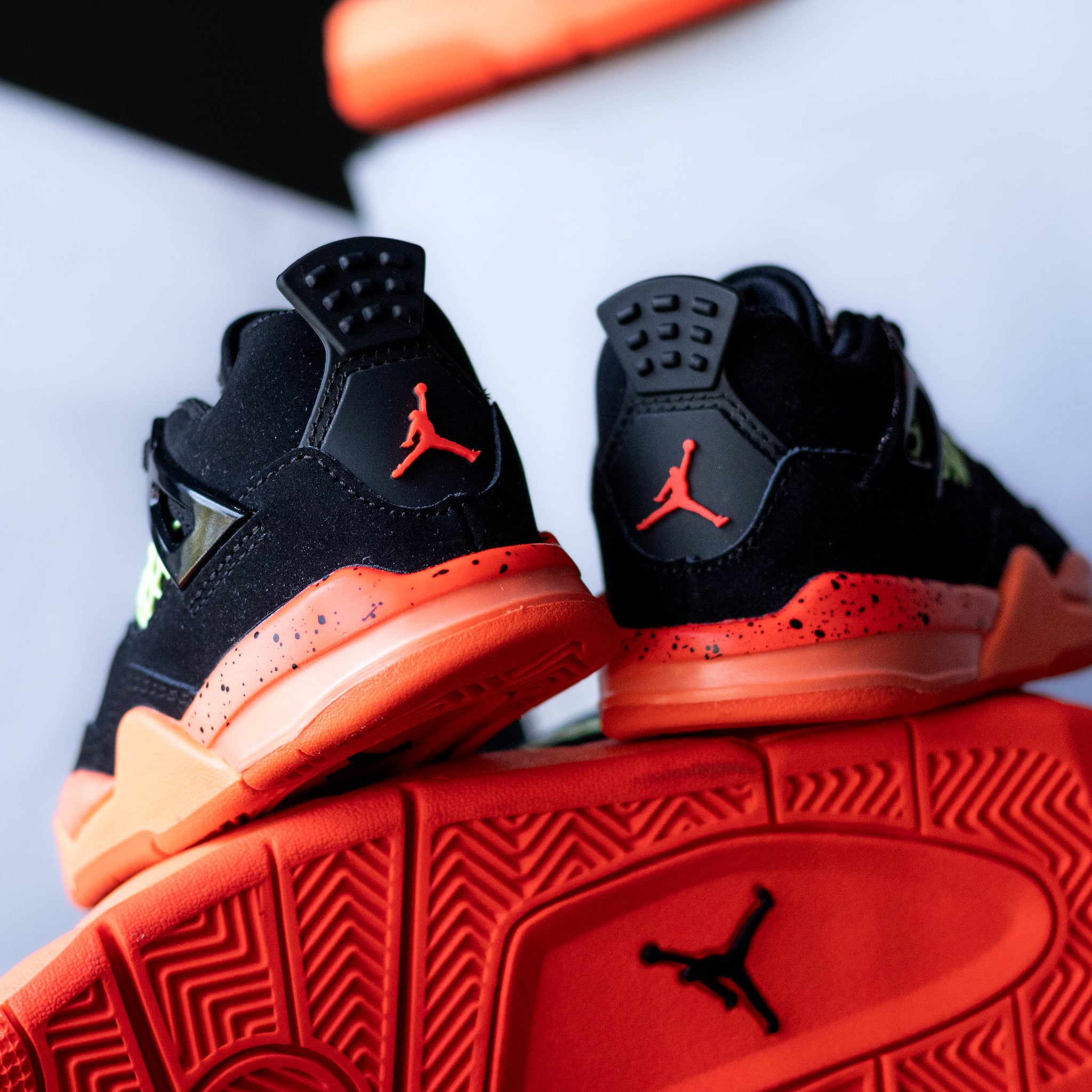 AIR JORDAN 4 BLACK INFRARED VOLT TD