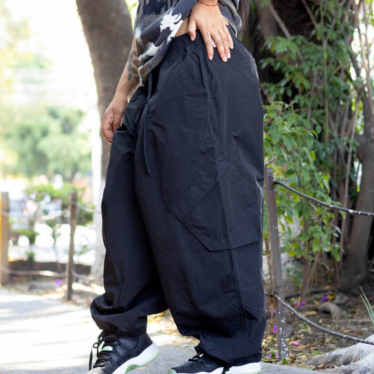 JORDAN FLIGHT CHICAGO PANT PARACHUTE BLACK W