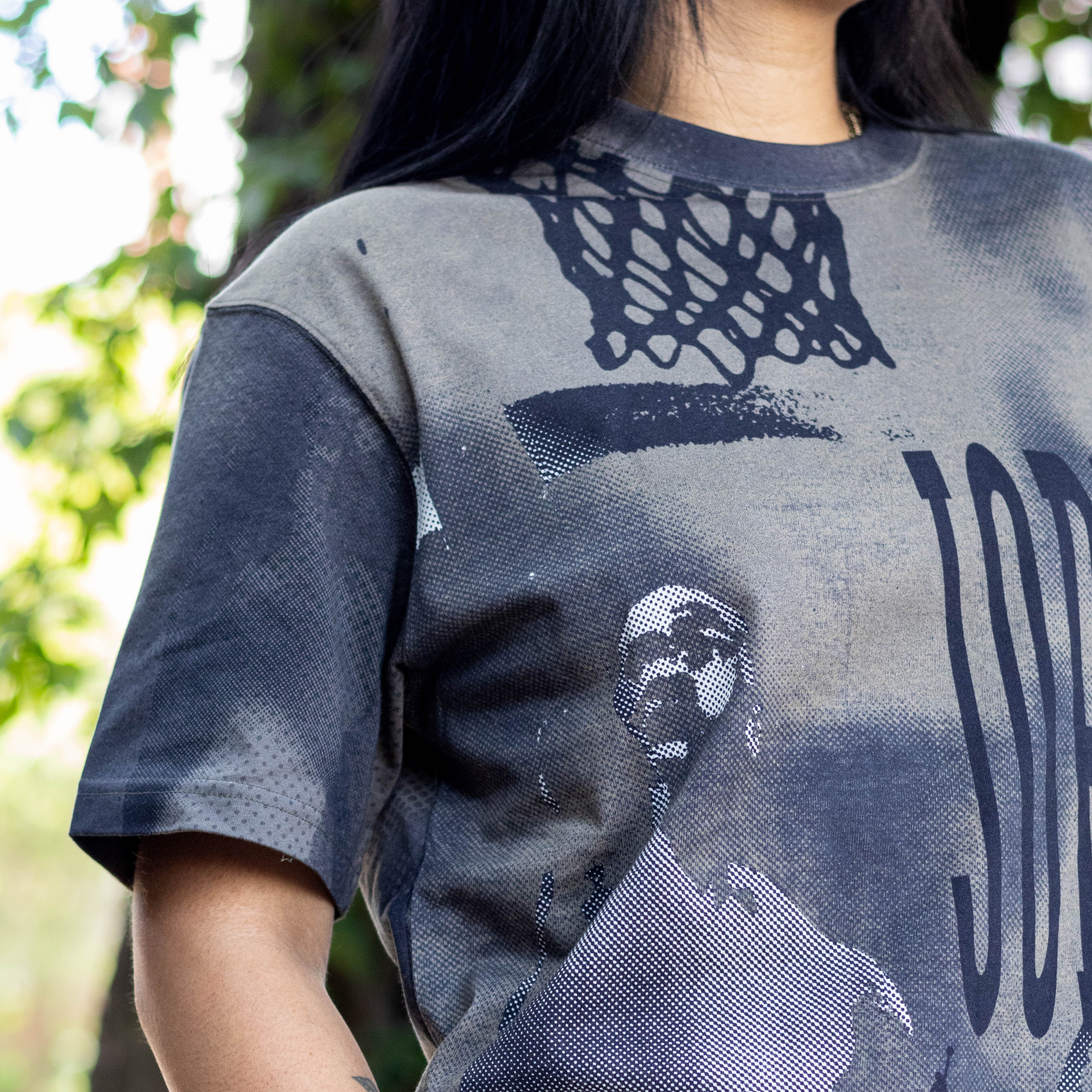 JORDAN TEE GRA MJ BALL BLACK W
