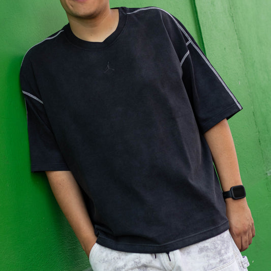 JORDAN TEE HVYWT BLACK