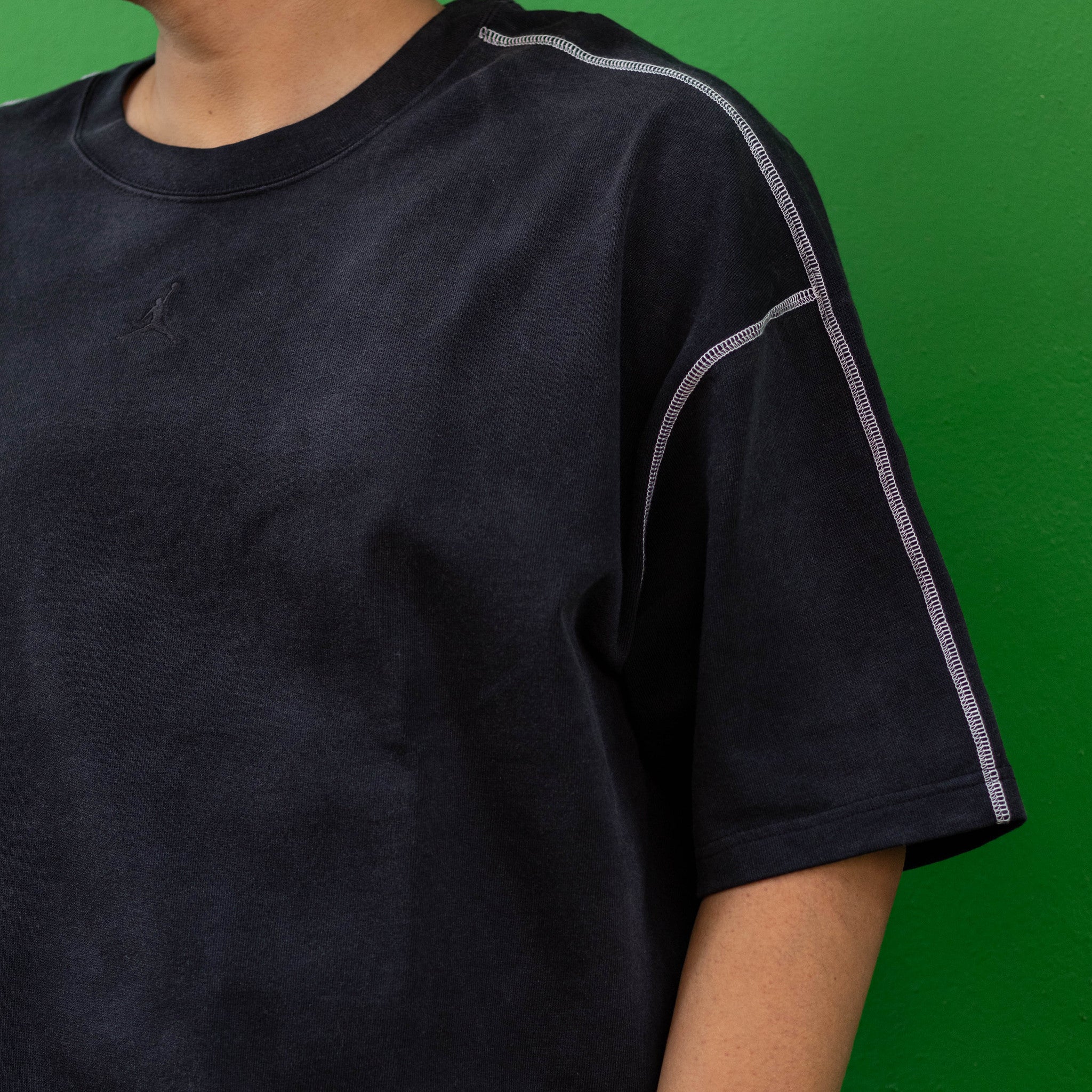 JORDAN TEE HVYWT BLACK