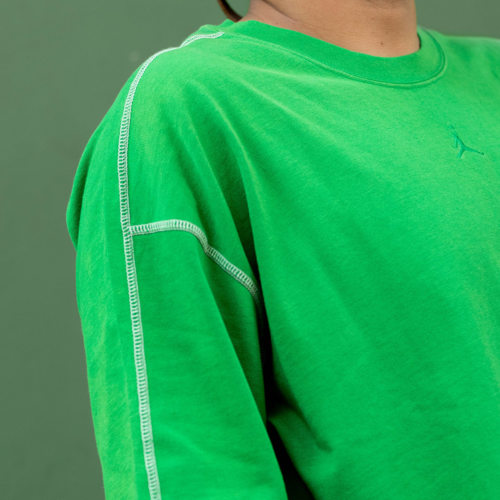 JORDAN TEE HVYWT LUCKY GREEN