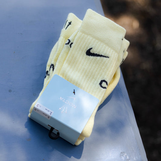 NIKE NOCTA SOCKS ALABASTER