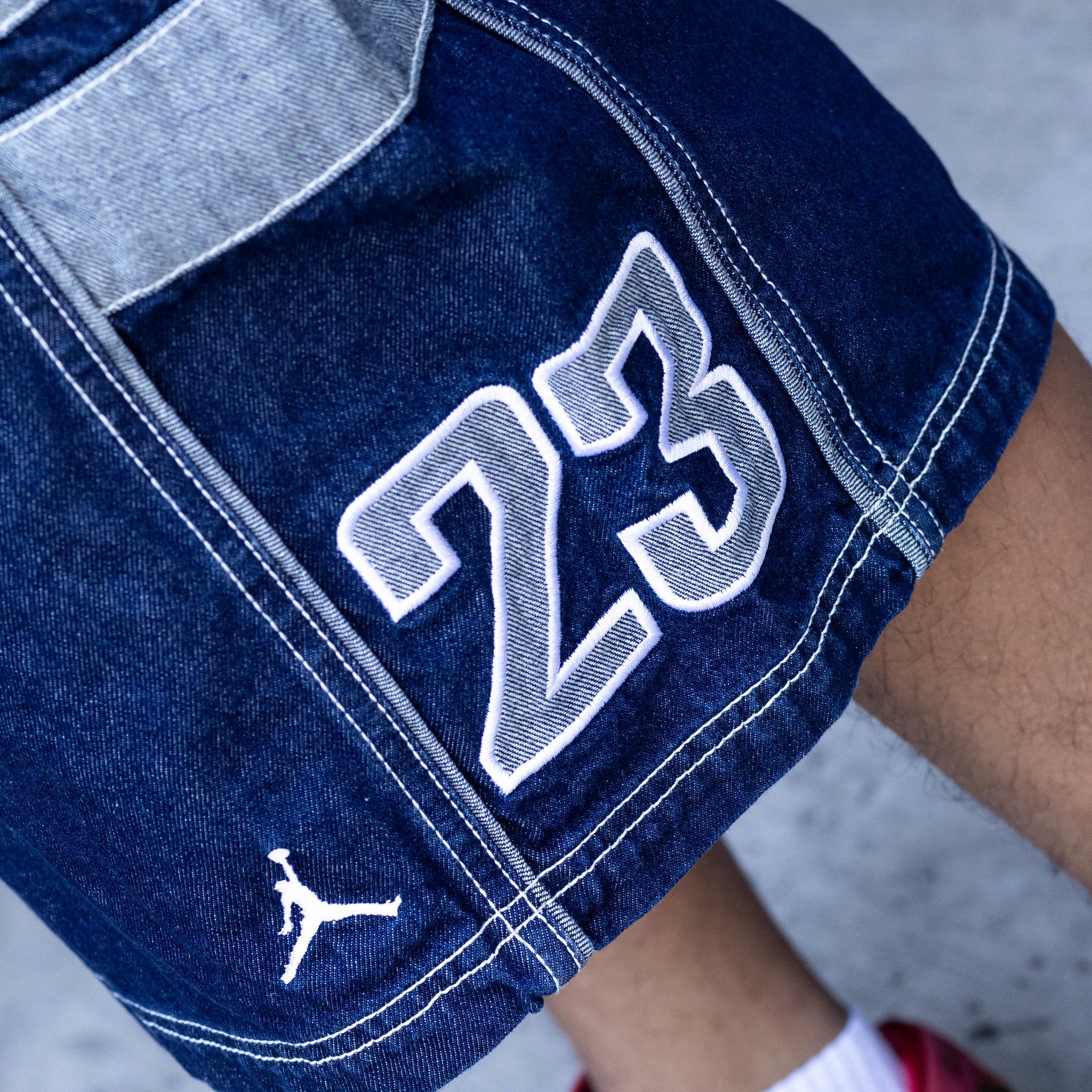 JORDAN BAGGY SHORTS DENIM