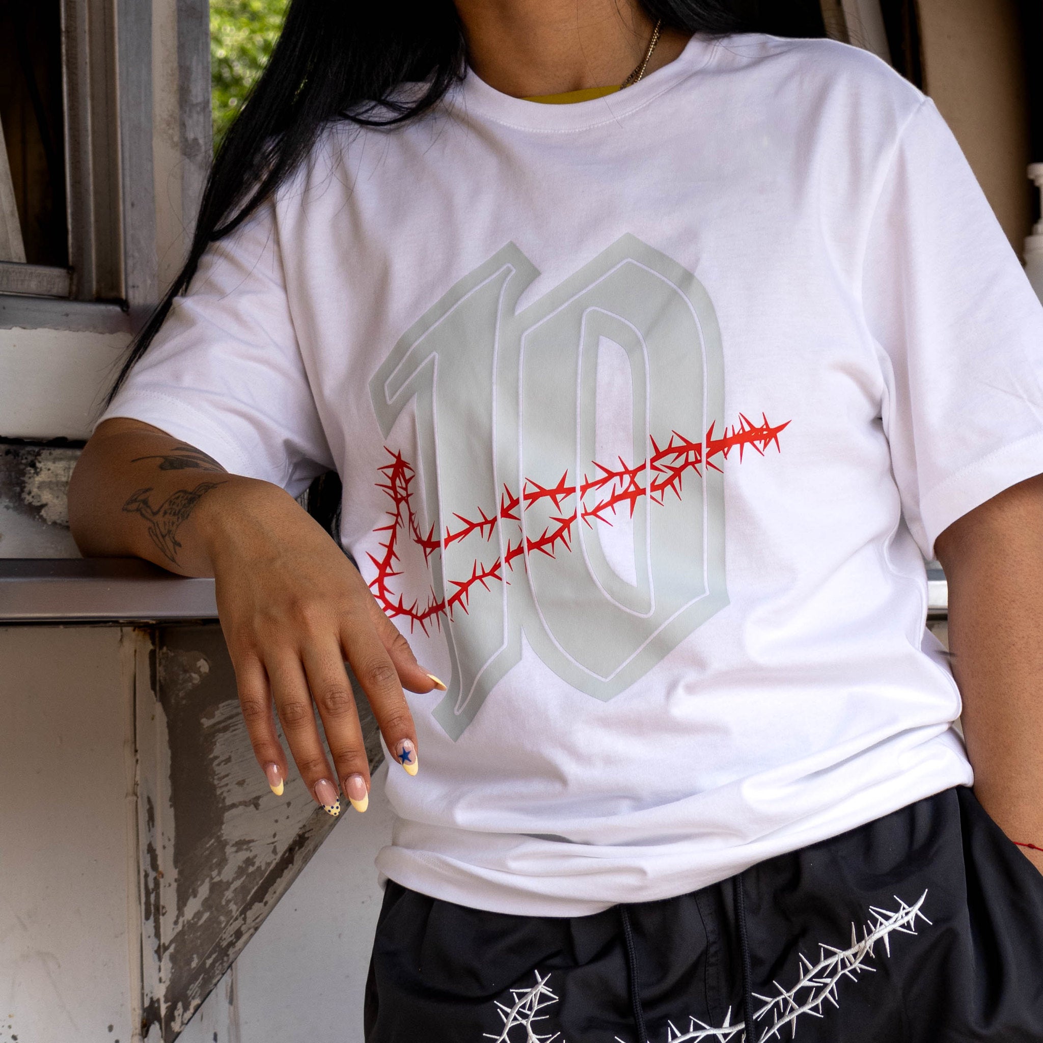 NIKE TEE FTBL LATAM 2 WHITE