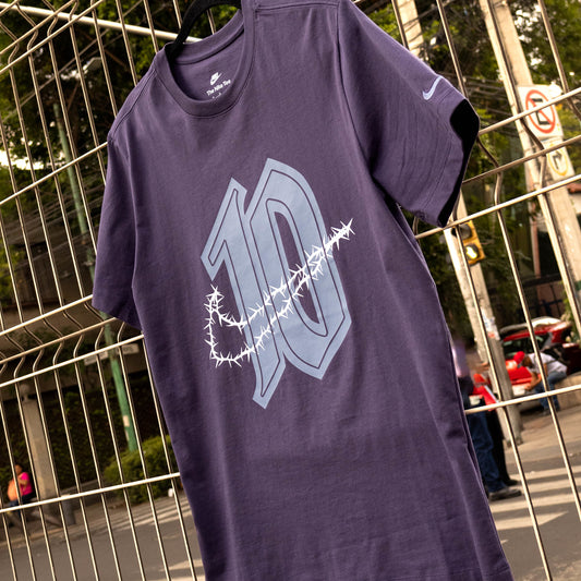 NIKE TEE FTBL LATAM 2 DARK RAISIN