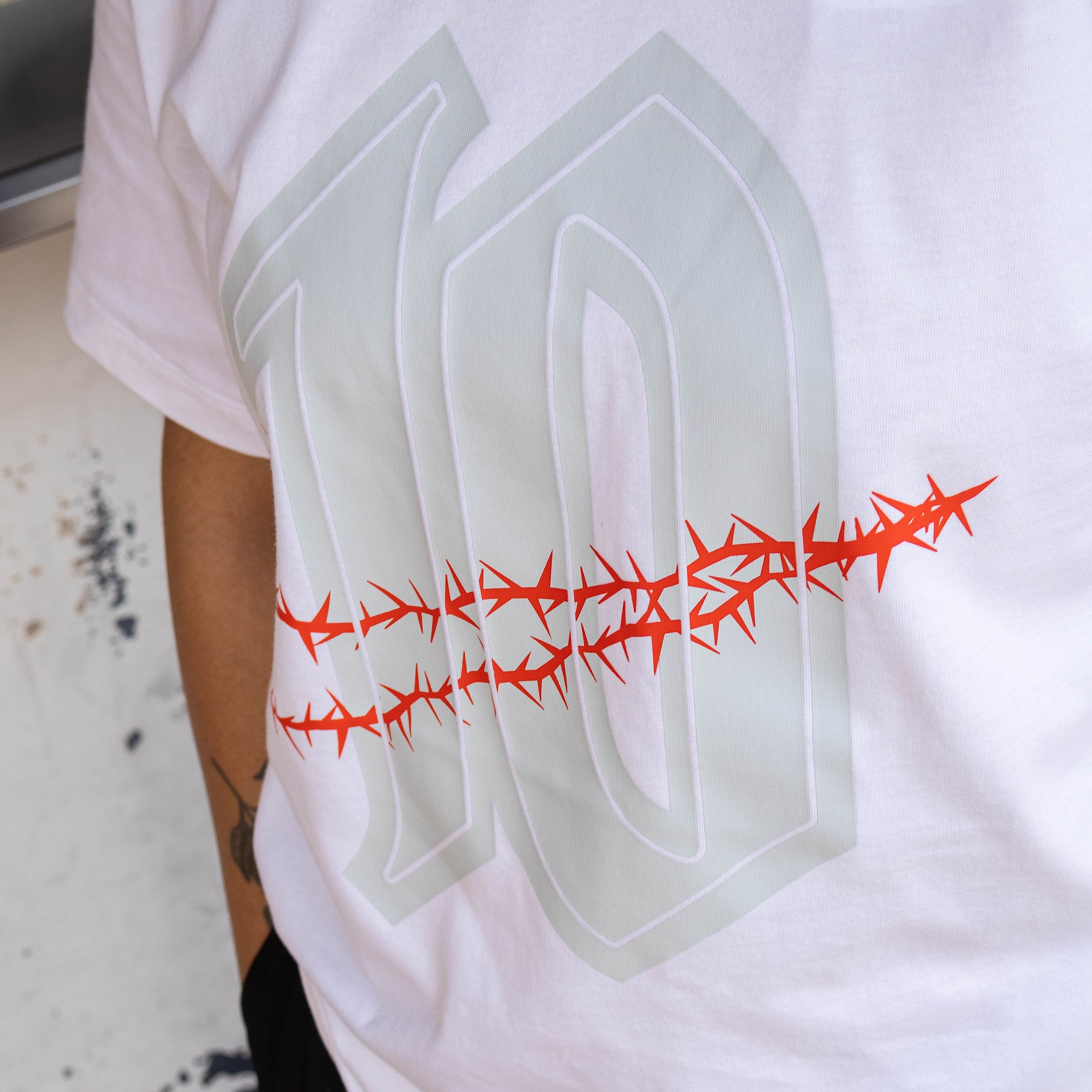 NIKE TEE FTBL LATAM 2 WHITE