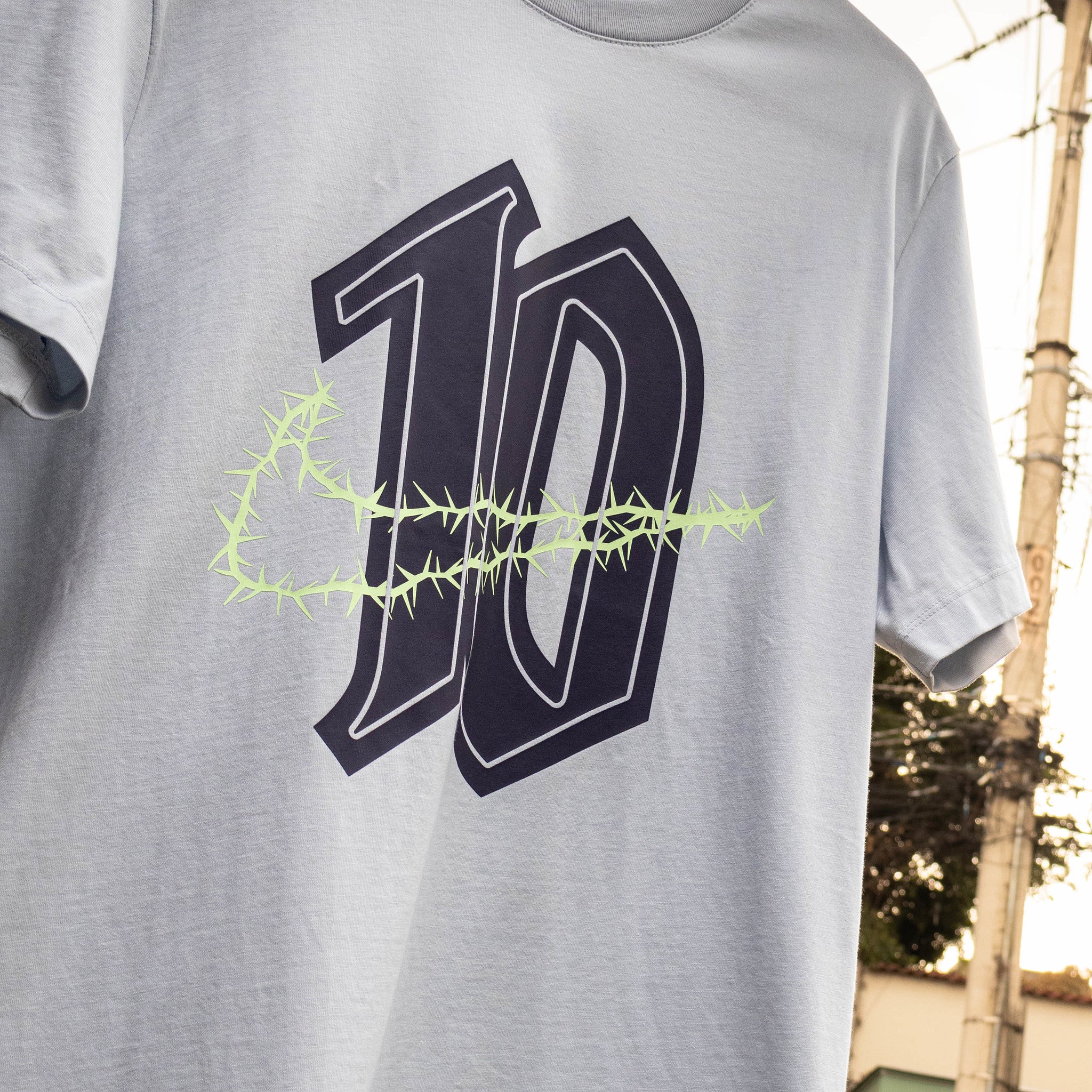 NIKE TEE FTBL LATAM 2 PURE PLATINUM