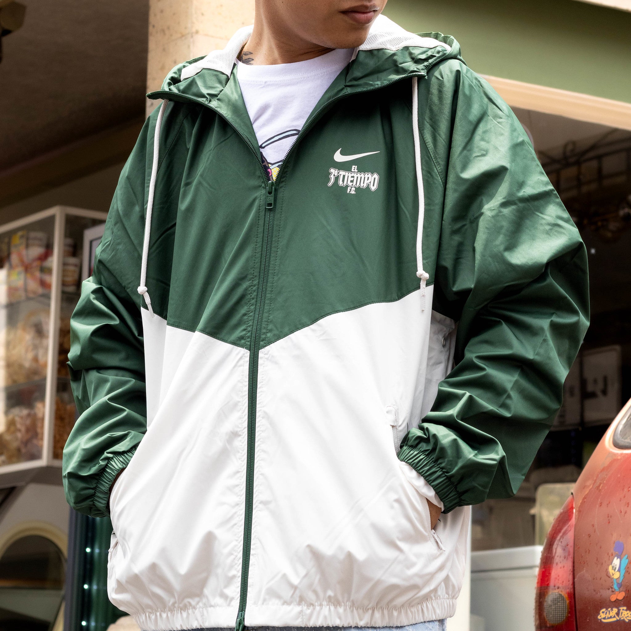 NIKE JKT FTBL MEXICO TEAM GREEN