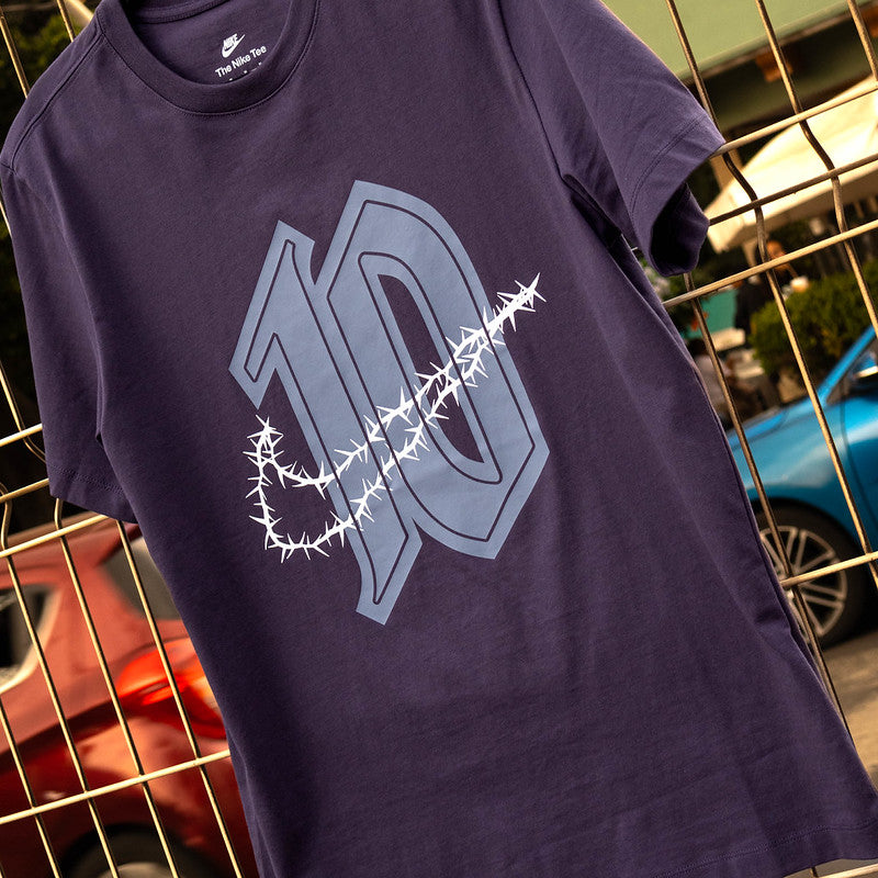NIKE TEE FTBL LATAM 2 DARK RAISIN