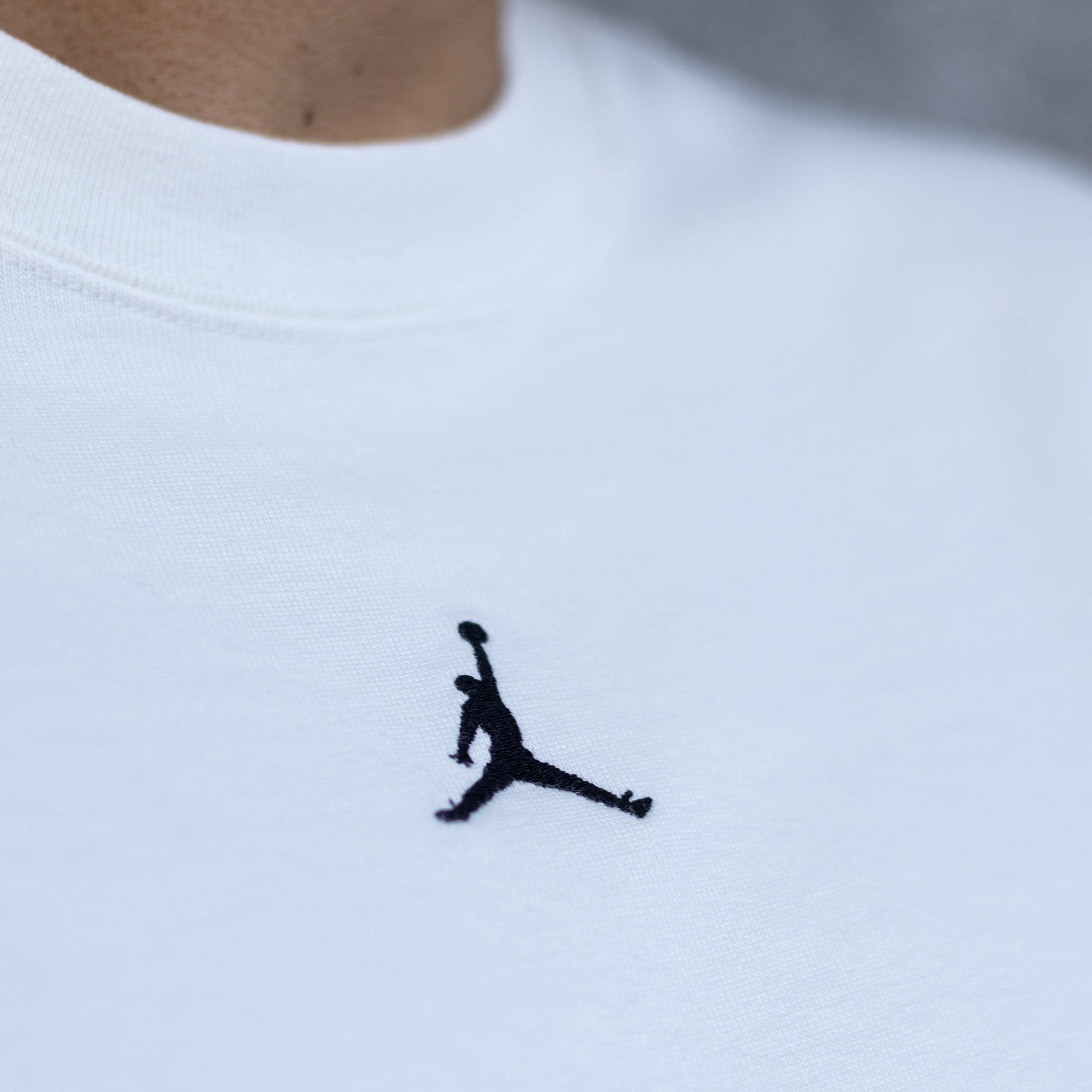 JORDAN TEE HVYWT WHITE