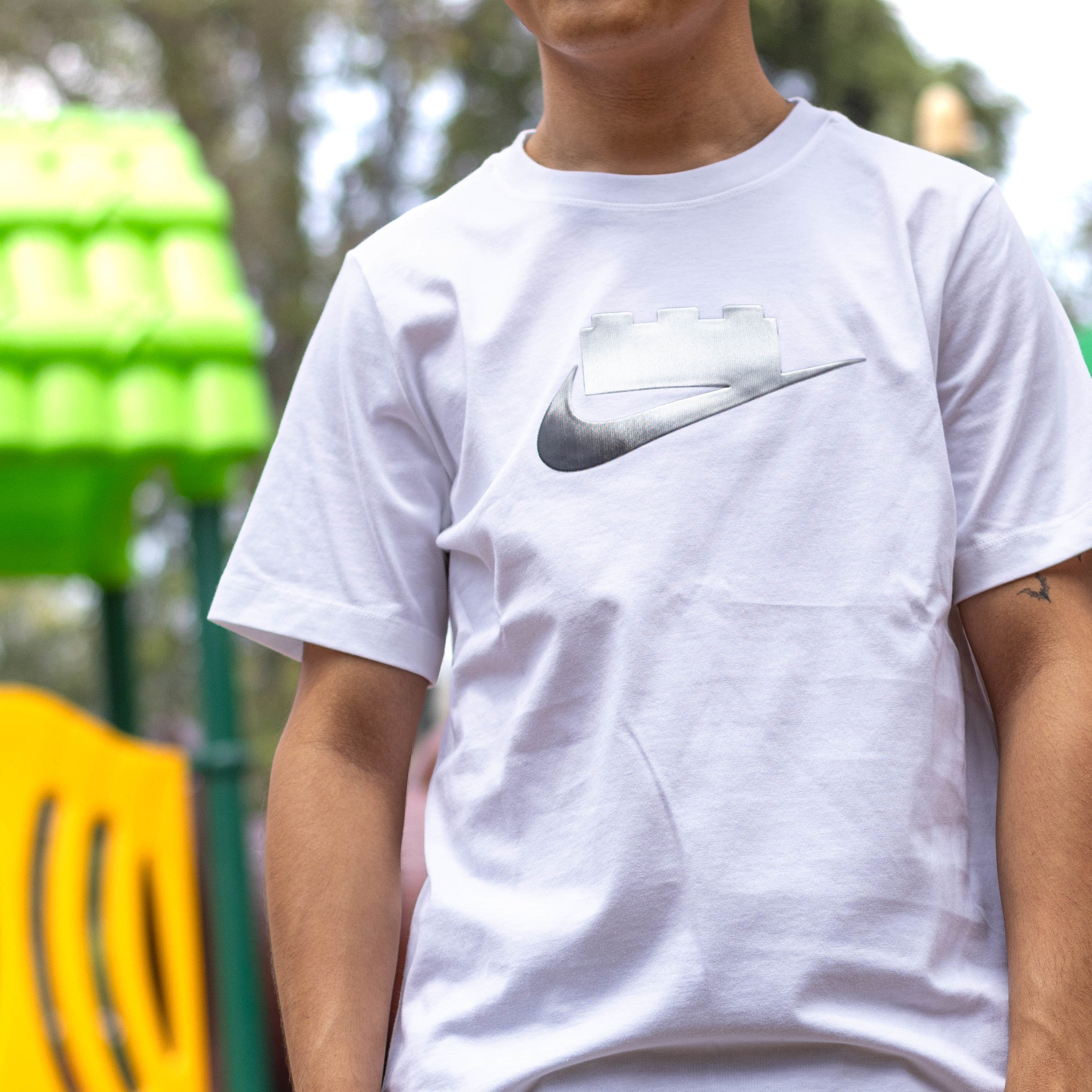 NIKE X LEGO TEE WHITE KIDS