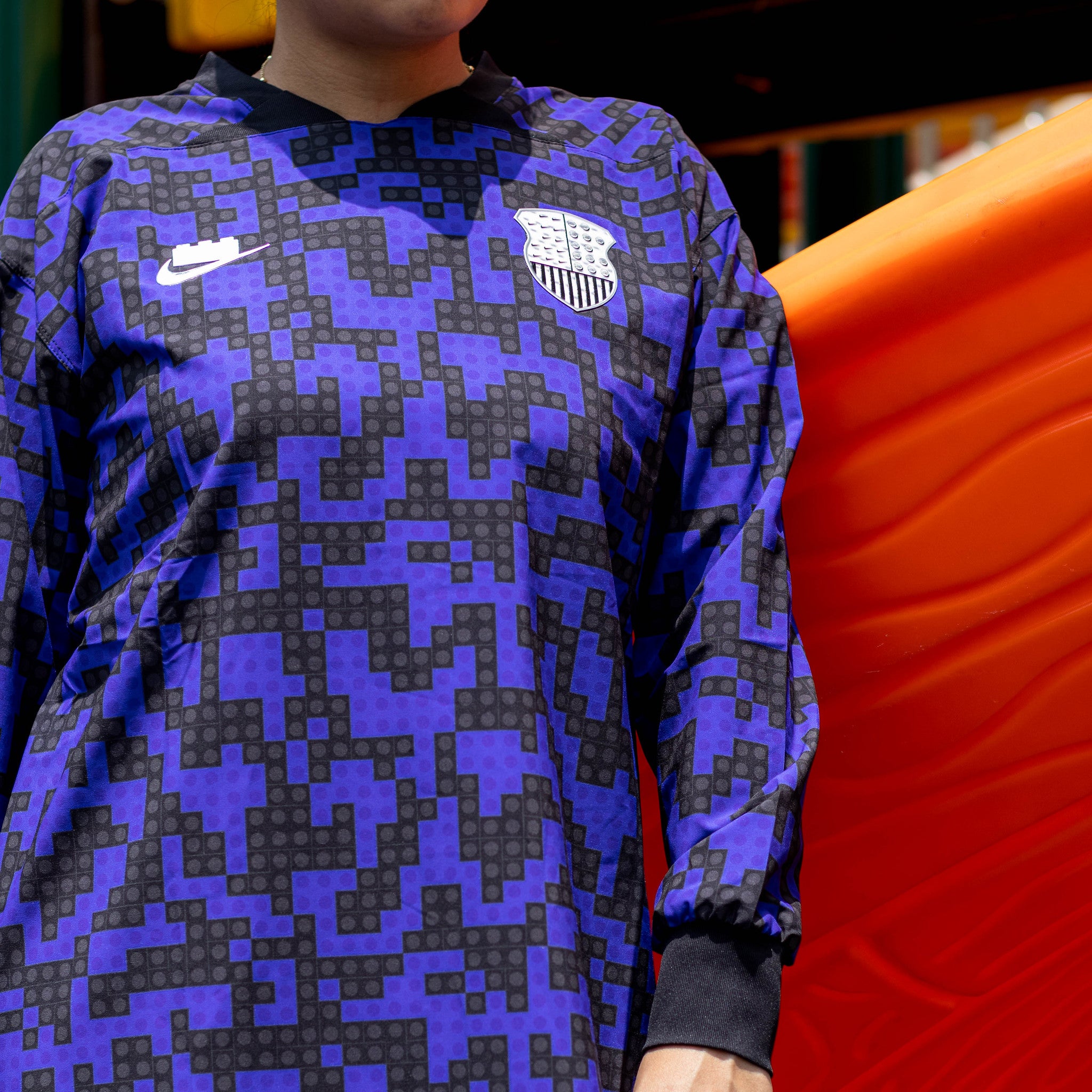 NIKE X LEGO DRESS BLACK BLUE KIDS