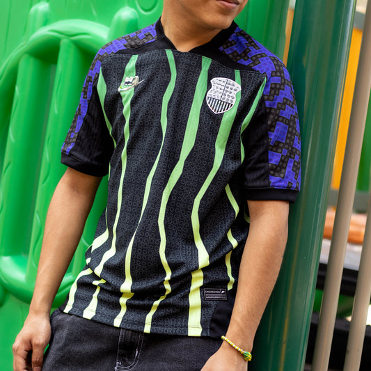 NIKE X LEGO JERSEY AEROFIT BLACK LIME KIDS