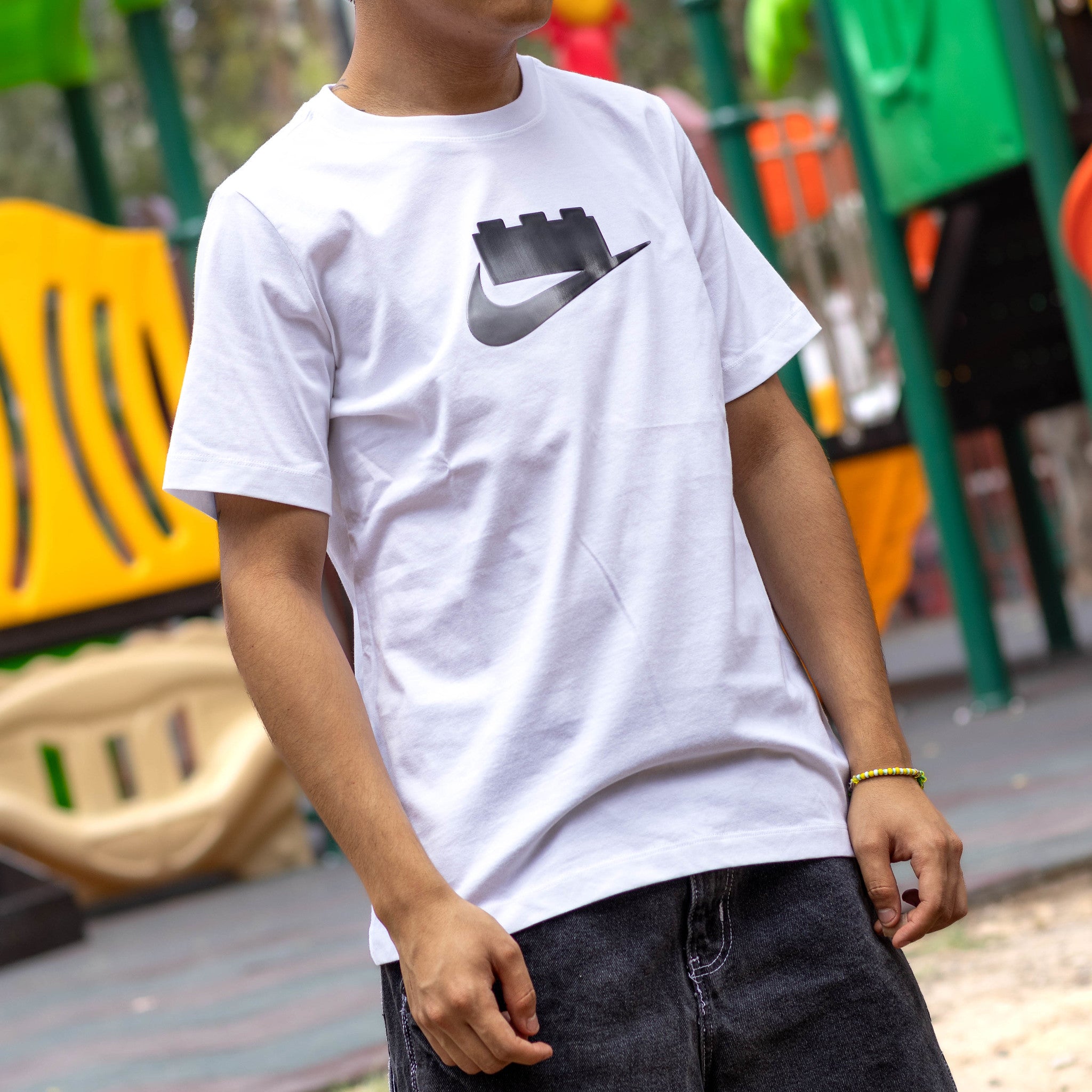 NIKE X LEGO TEE WHITE KIDS