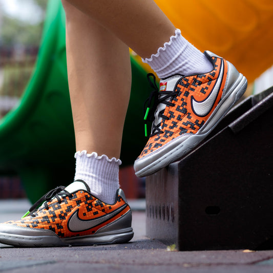 NIKE JR STREETGATO X LEGO ORANGE BLACK GS