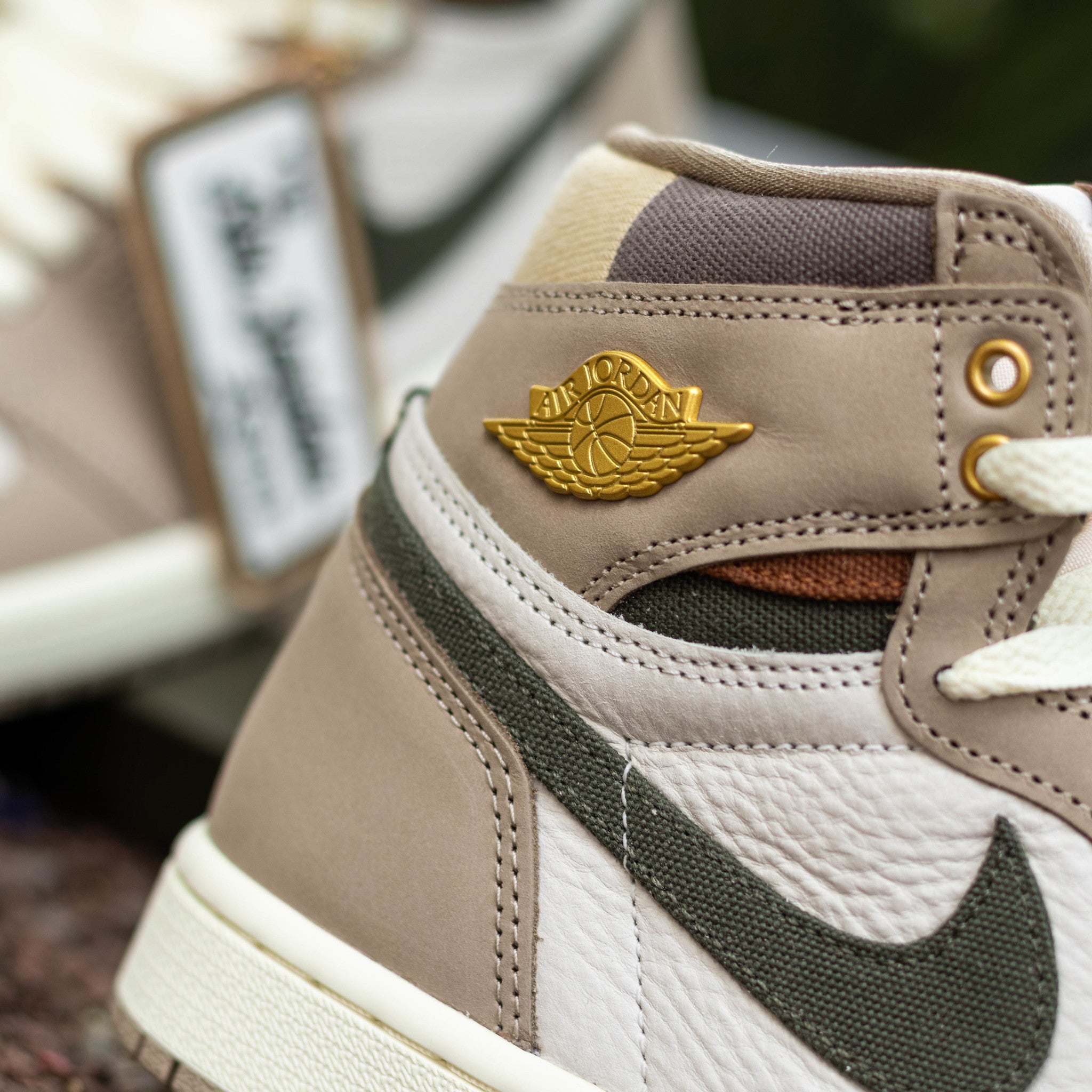 AIR JORDAN 1 HIGH KHAKI W