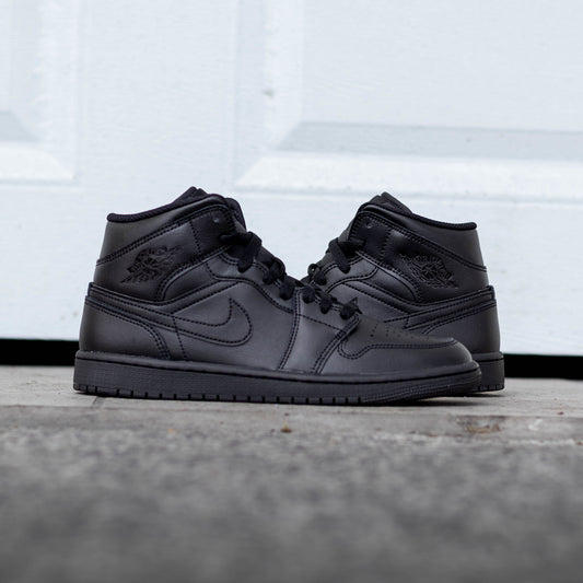 AIR JORDAN 1 MID TRIPLE BLACK