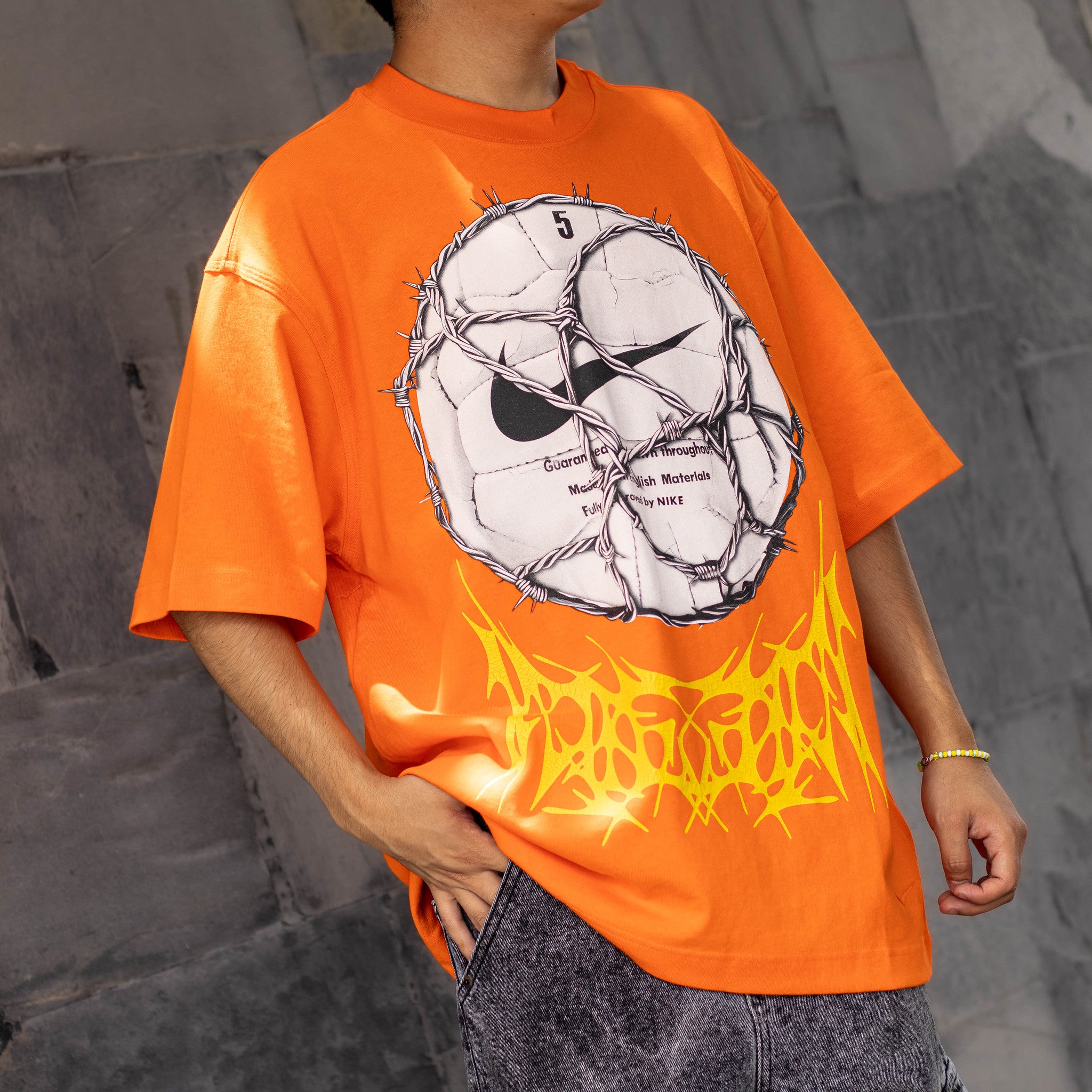 NIKE TEE BALL ORANGE