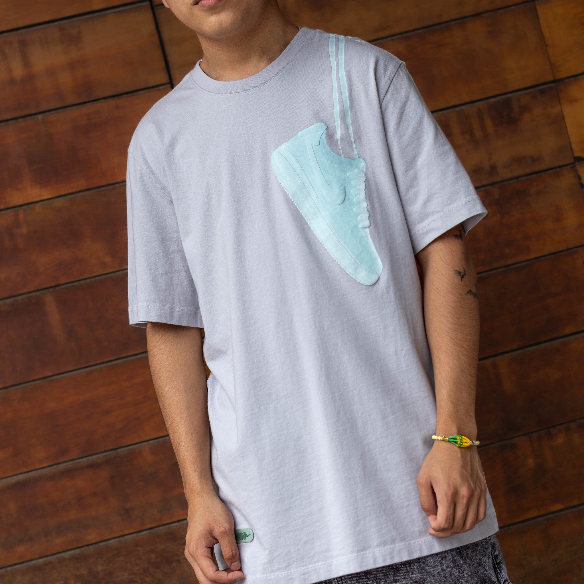 NIKE TEE AF1 X-RAY GREY