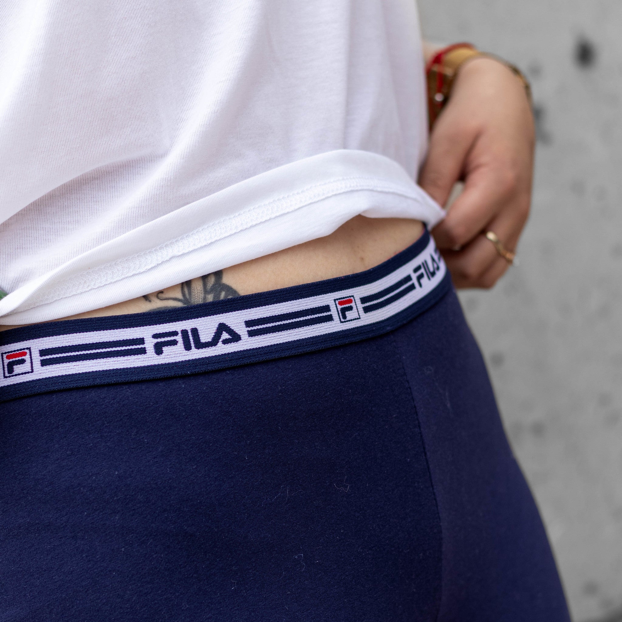 FILA LICRA AZUL RES LOG