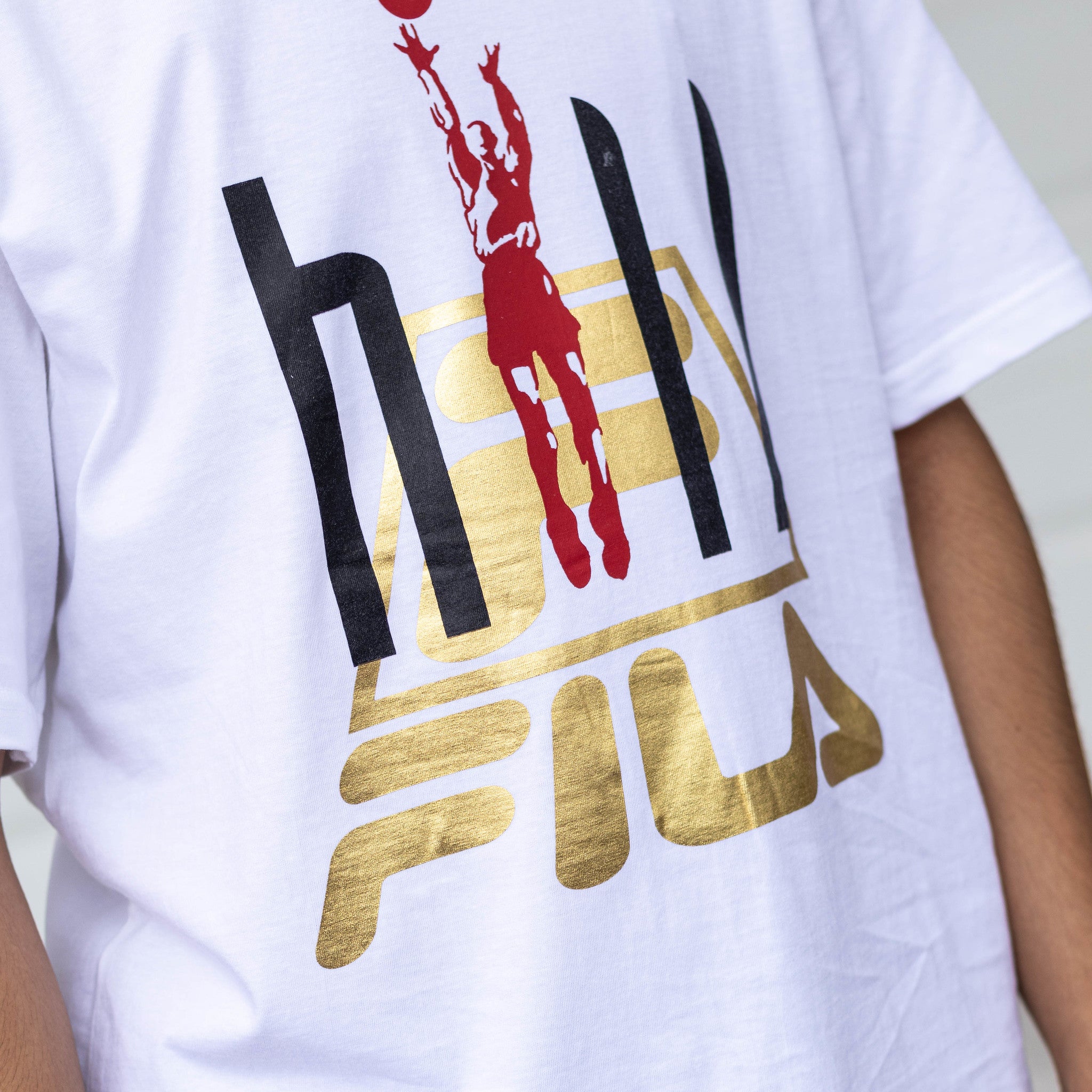 FILA PLAYERA GRAND HILL CORTA BLANCA