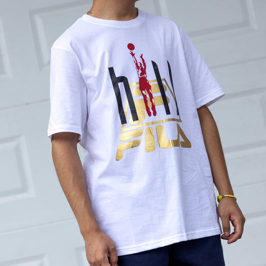 FILA PLAYERA GRAND HILL CORTA BLANCA