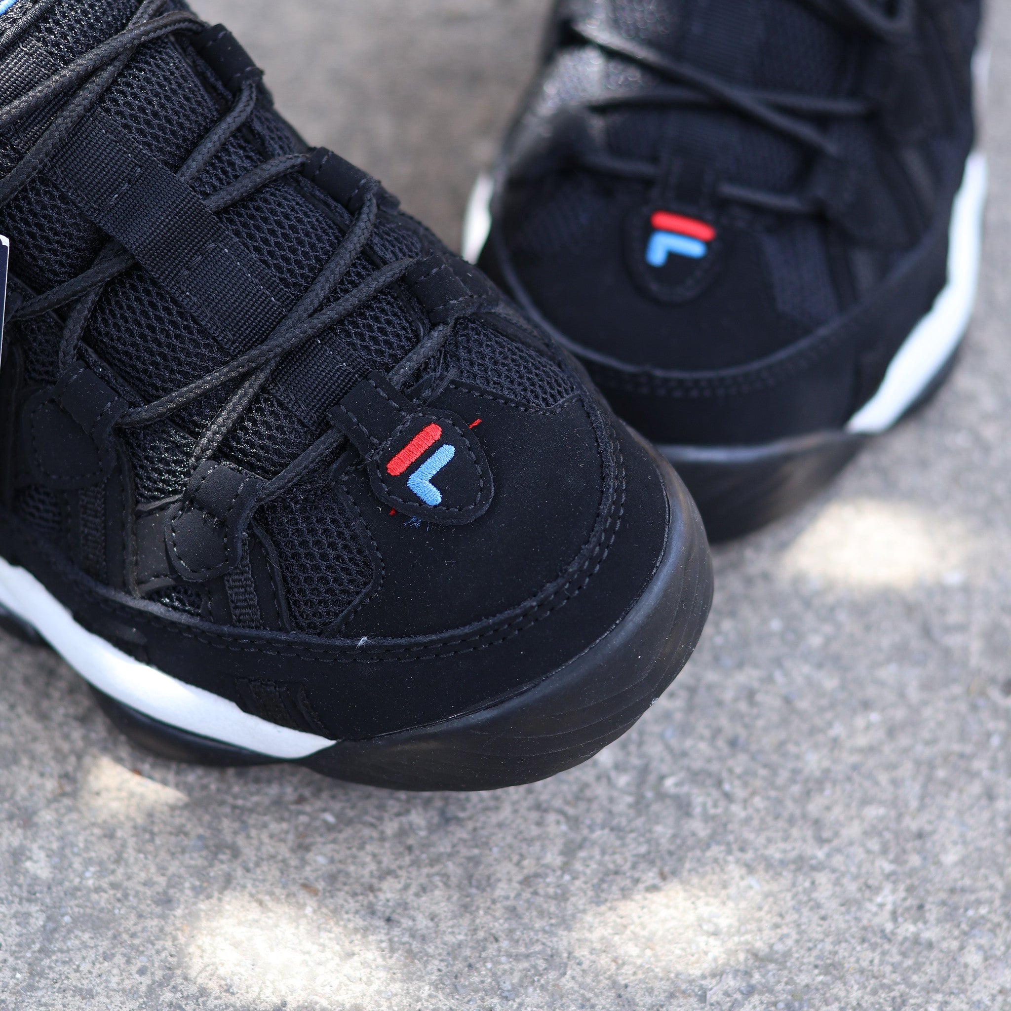 FILA SPAGHETTI LOW NEGRO