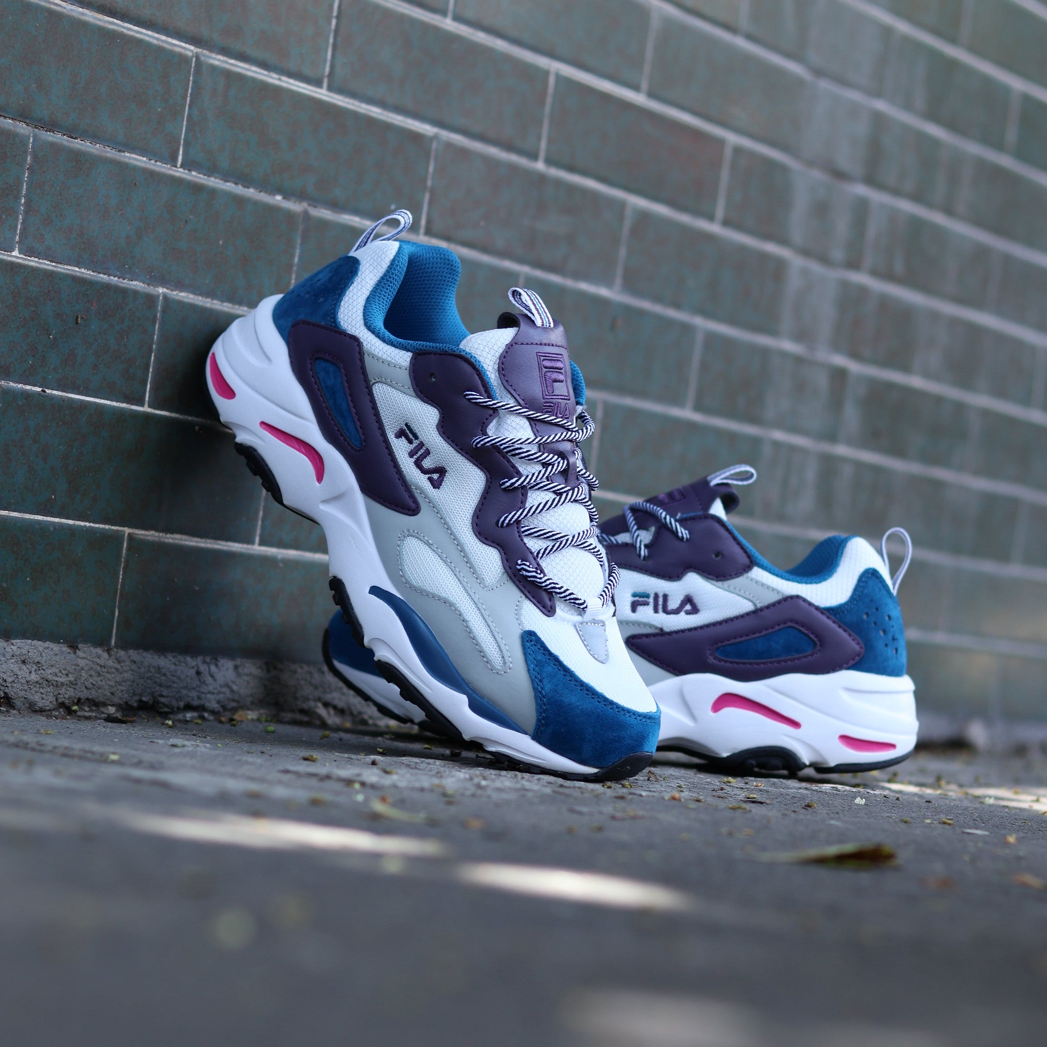 FILA RAY TRACER PURPLE WHITE BLUE