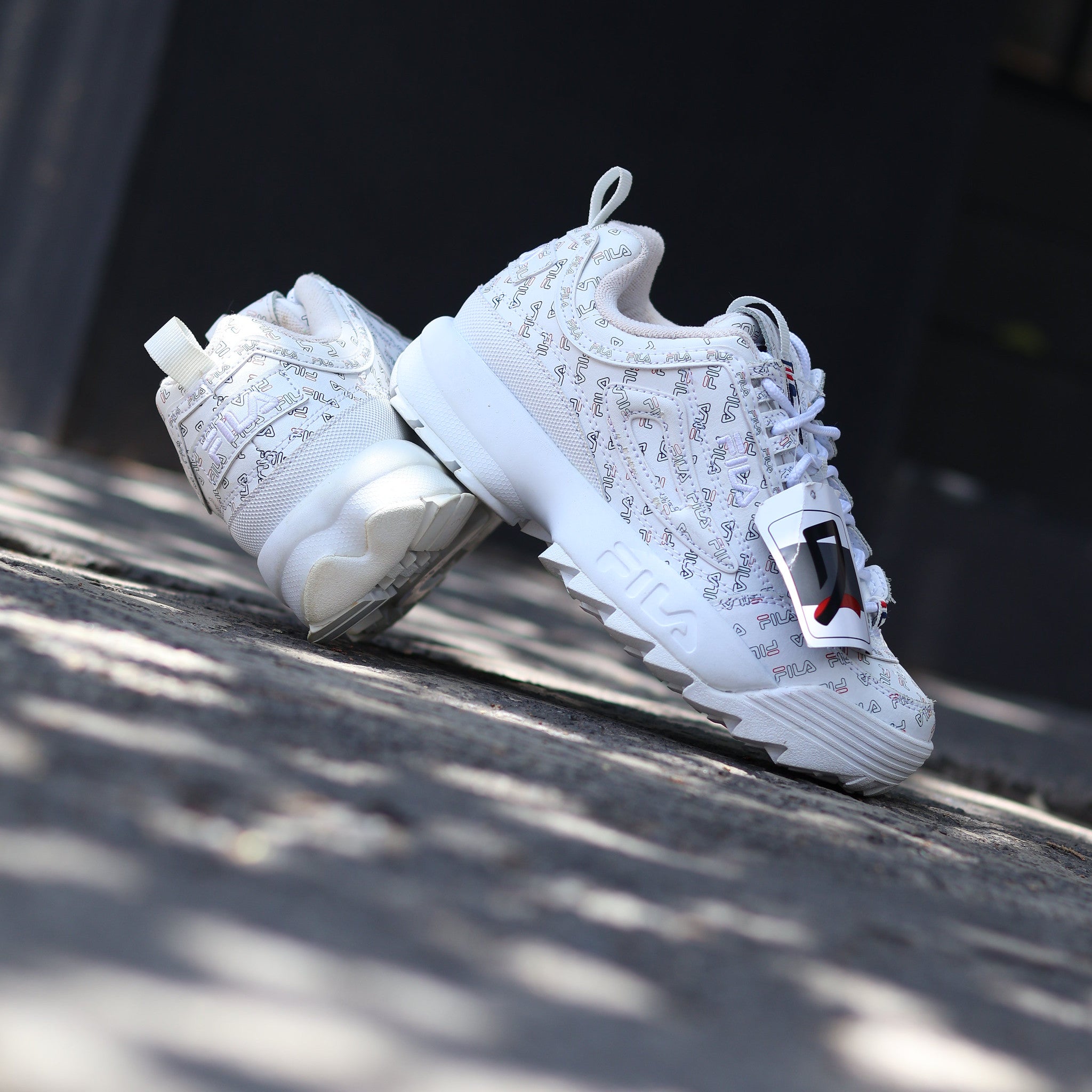 FILA DISRUPTOR WHITE MULTI LOG