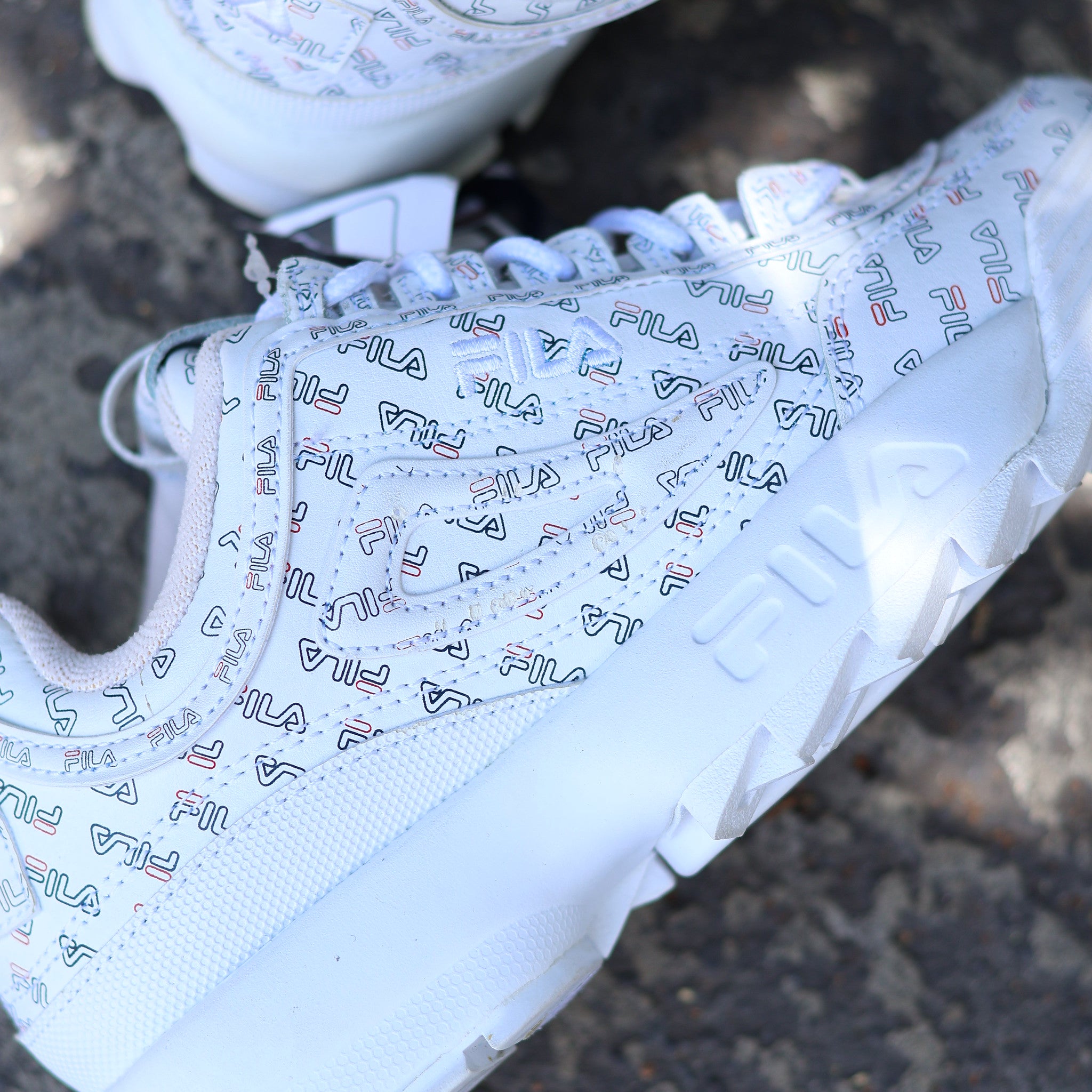 FILA DISRUPTOR WHITE MULTI LOG