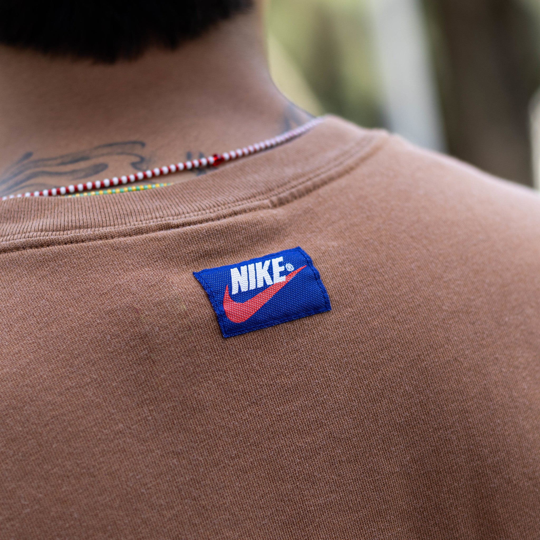 JORDAN TEE FLIGHT POCKET BROWN