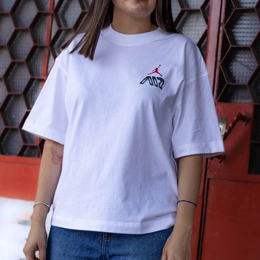 JORDAN TEE WHITE J1 WINGS