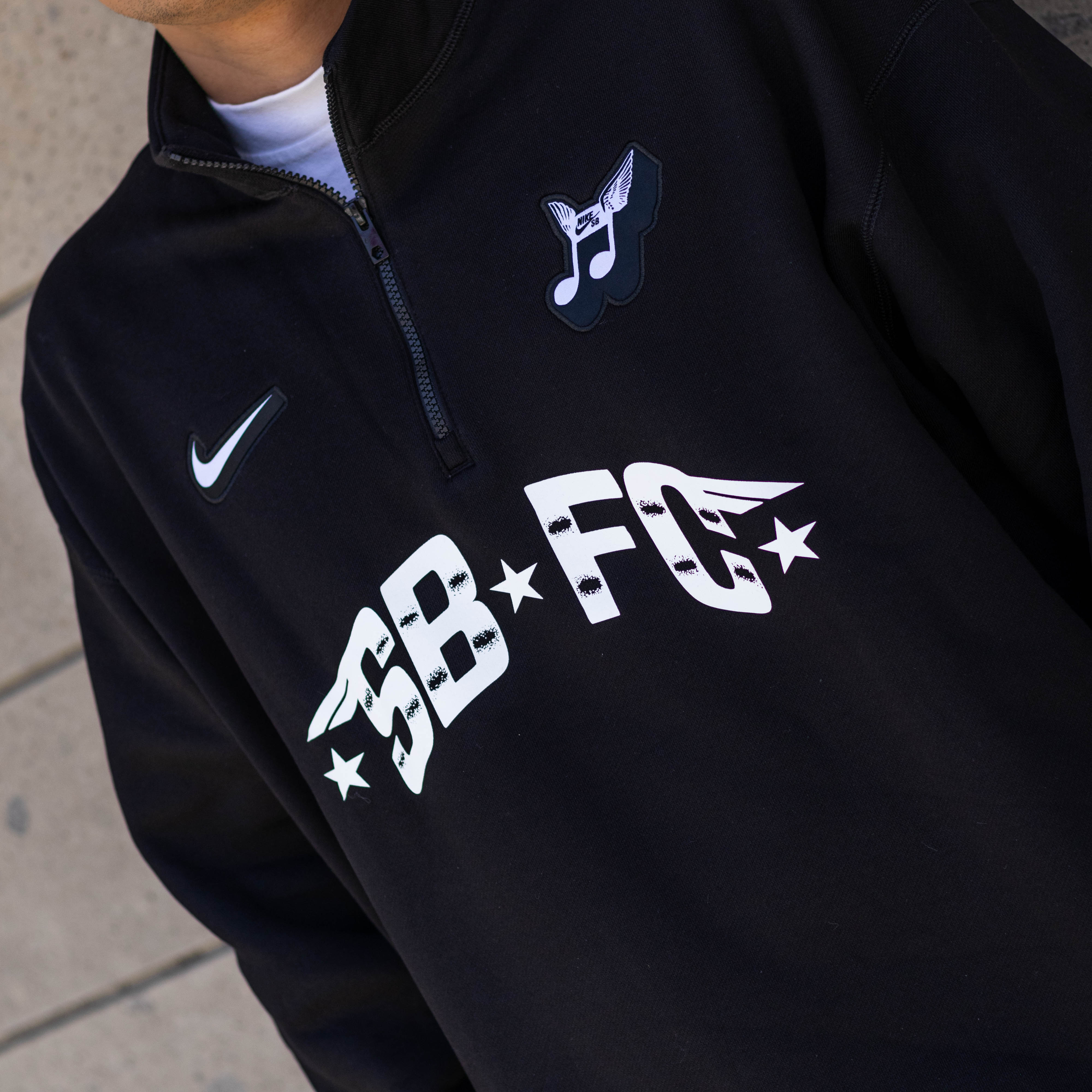 NIKE SB CREW FLEECE FC BLACK