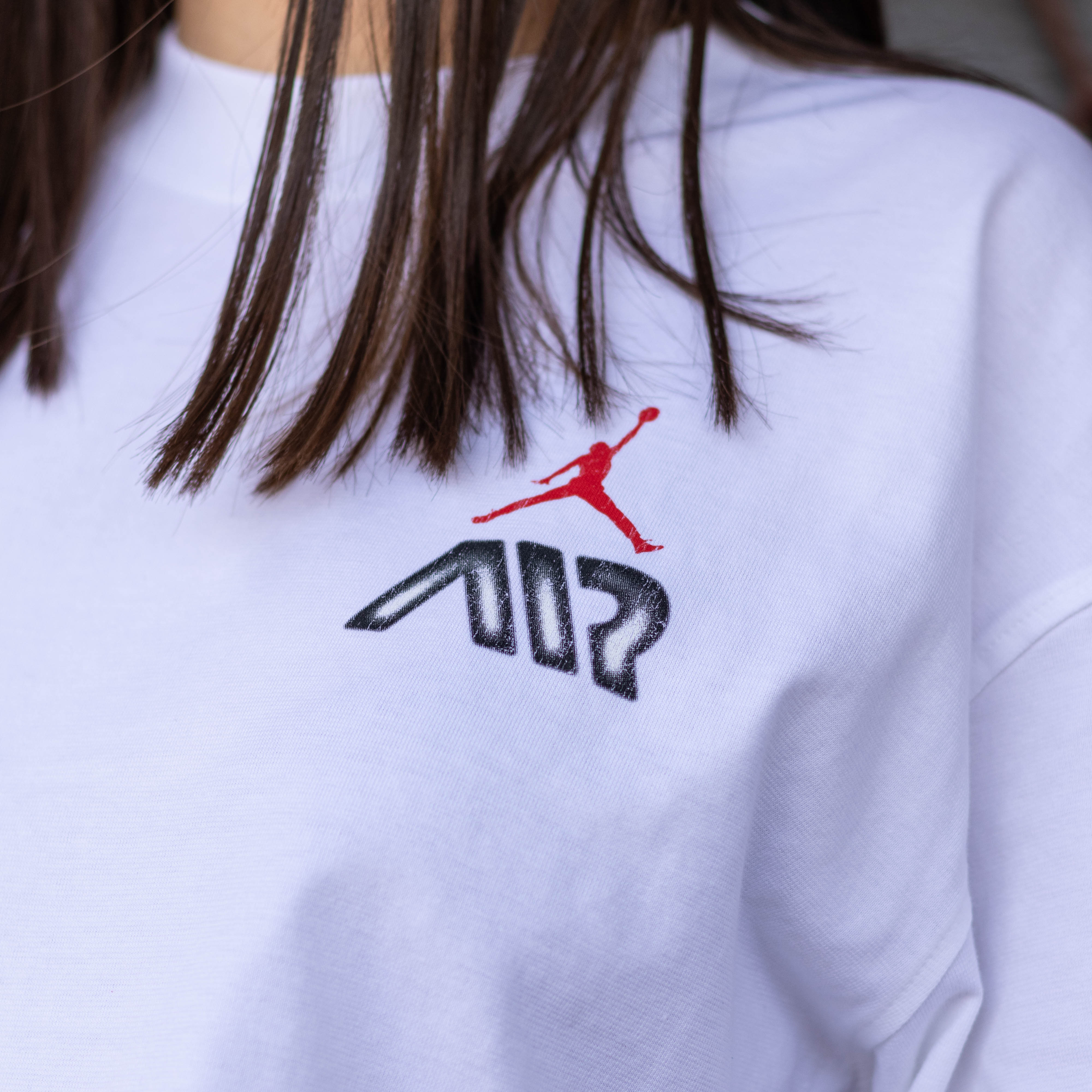 JORDAN TEE WHITE J1 WINGS